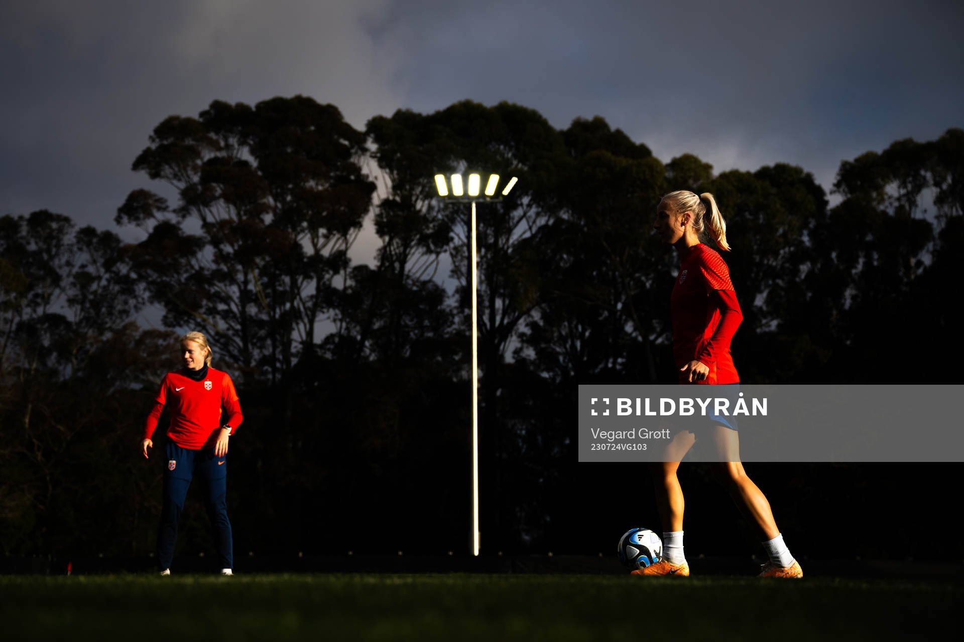 Julie Blakstad and Anja Sønstevold of the Norwegian