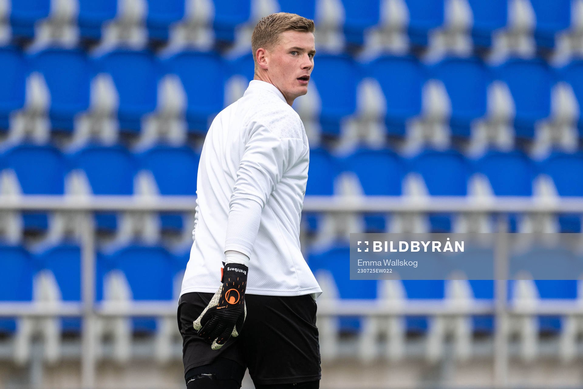 Goalkeeper Johan Brattberg