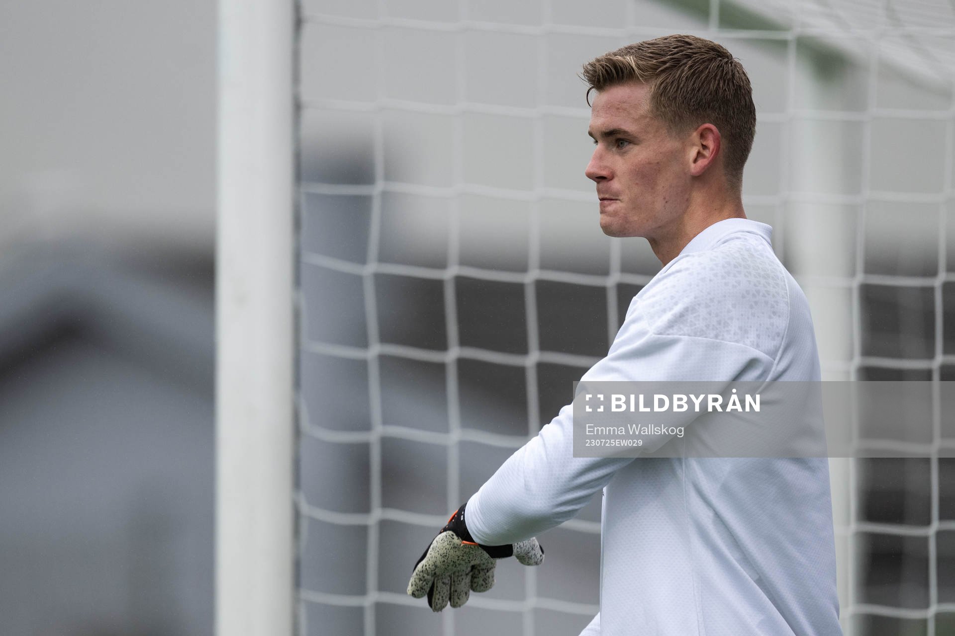 Goalkeeper Johan Brattberg
