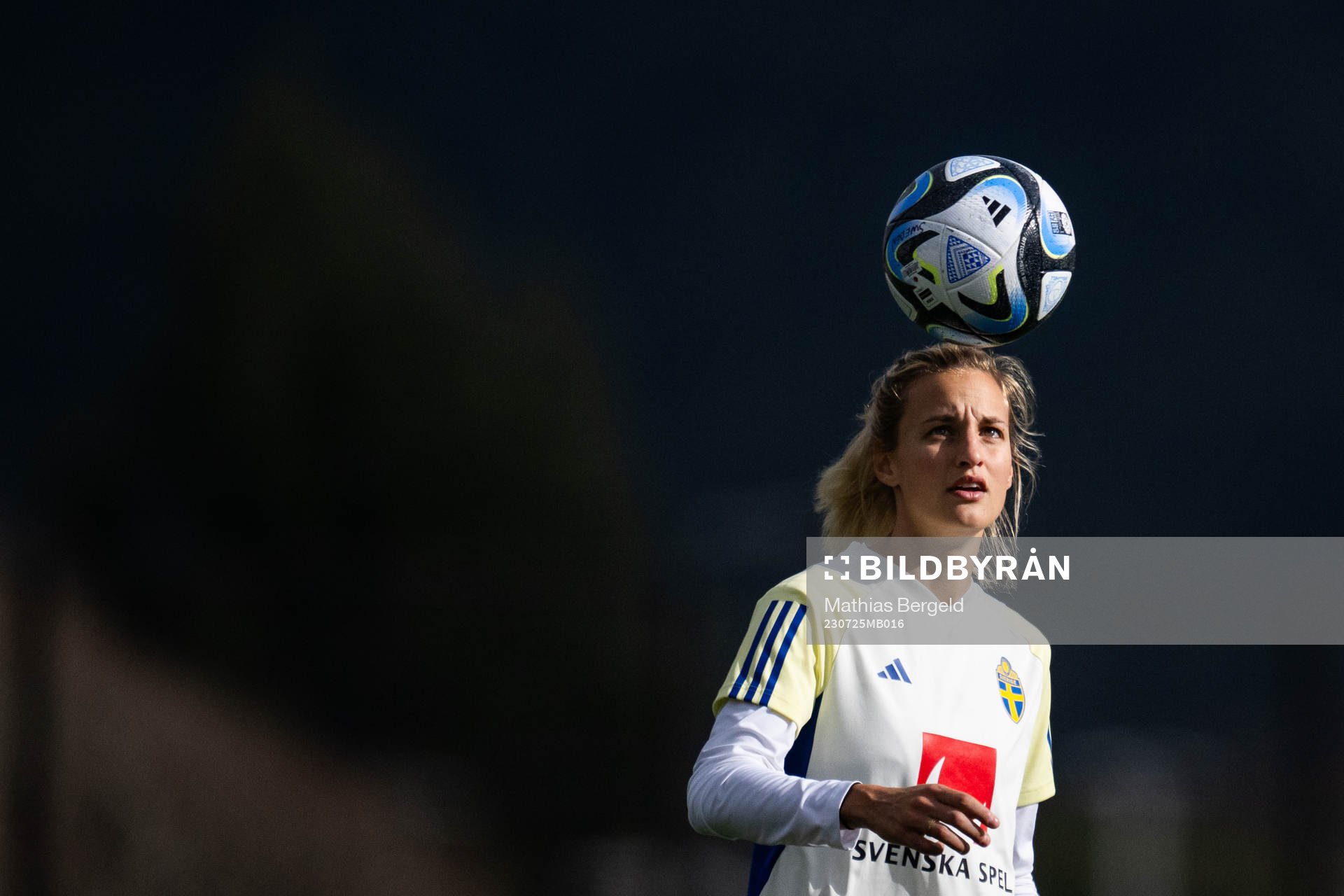 Nathalie Björn of the Swedish women’s national football