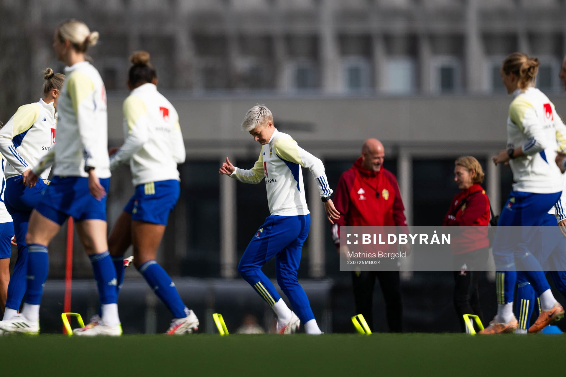 Lina Hurtig of the Swedish women’s national football team