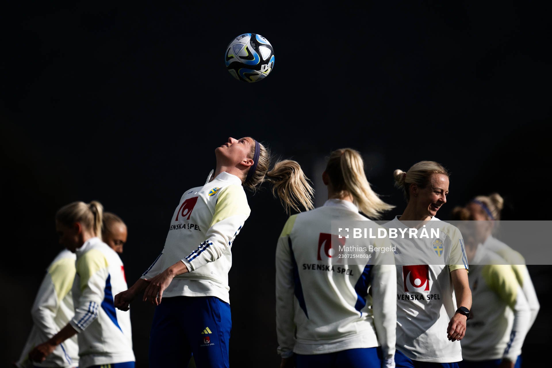 Olivia Schough of the Swedish women’s national football