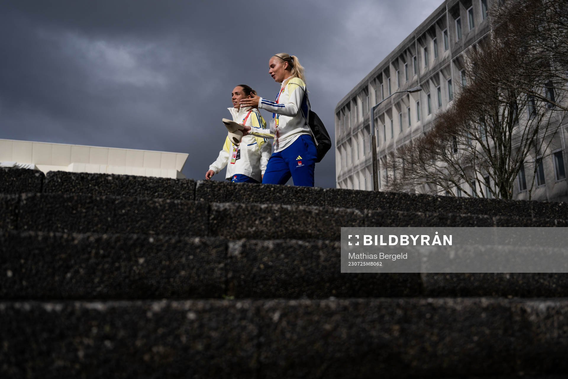 Elin Rubensson and Stina Lennartsson of the Swedish