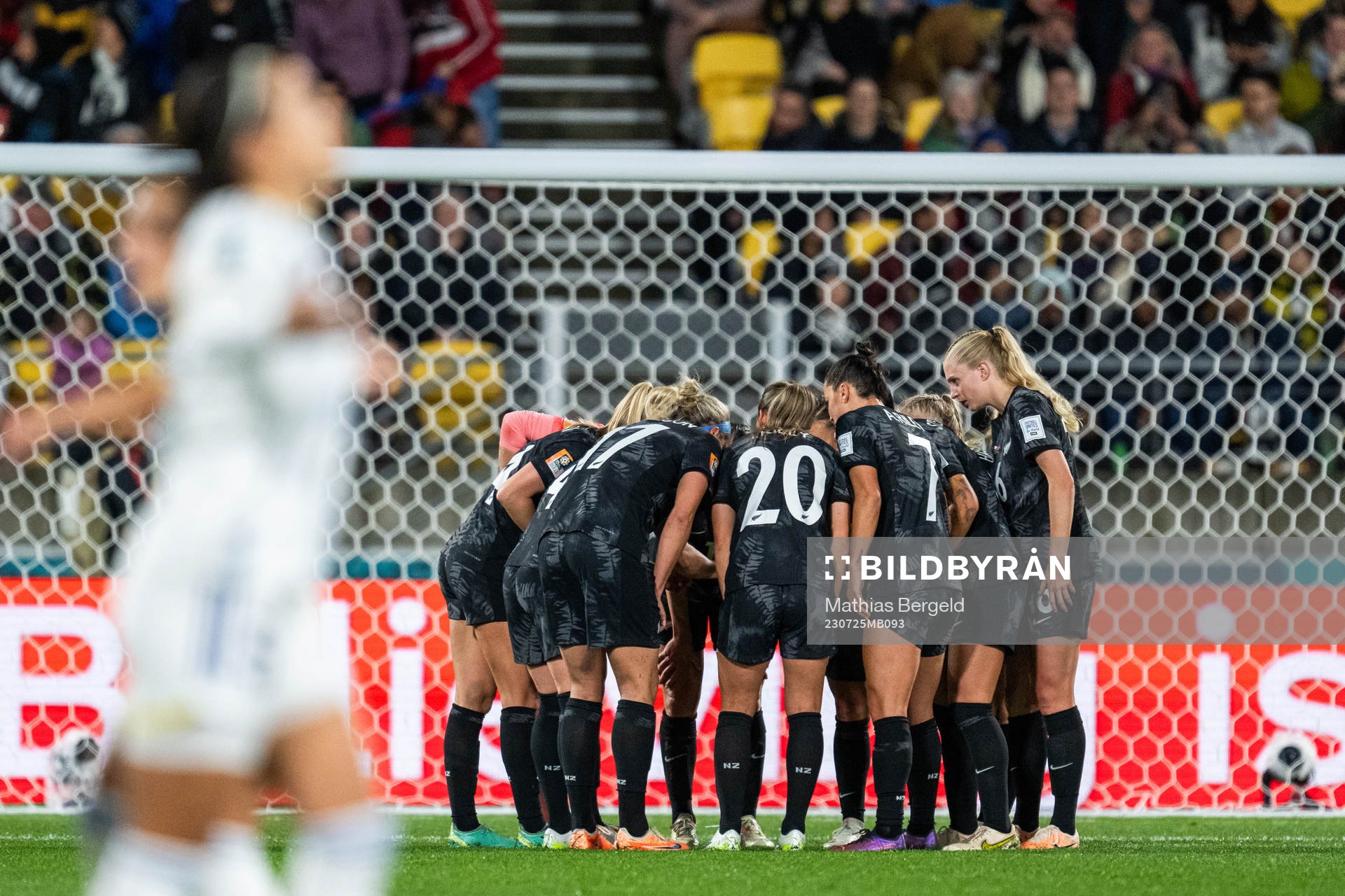 Players of New Zealand looks dejected