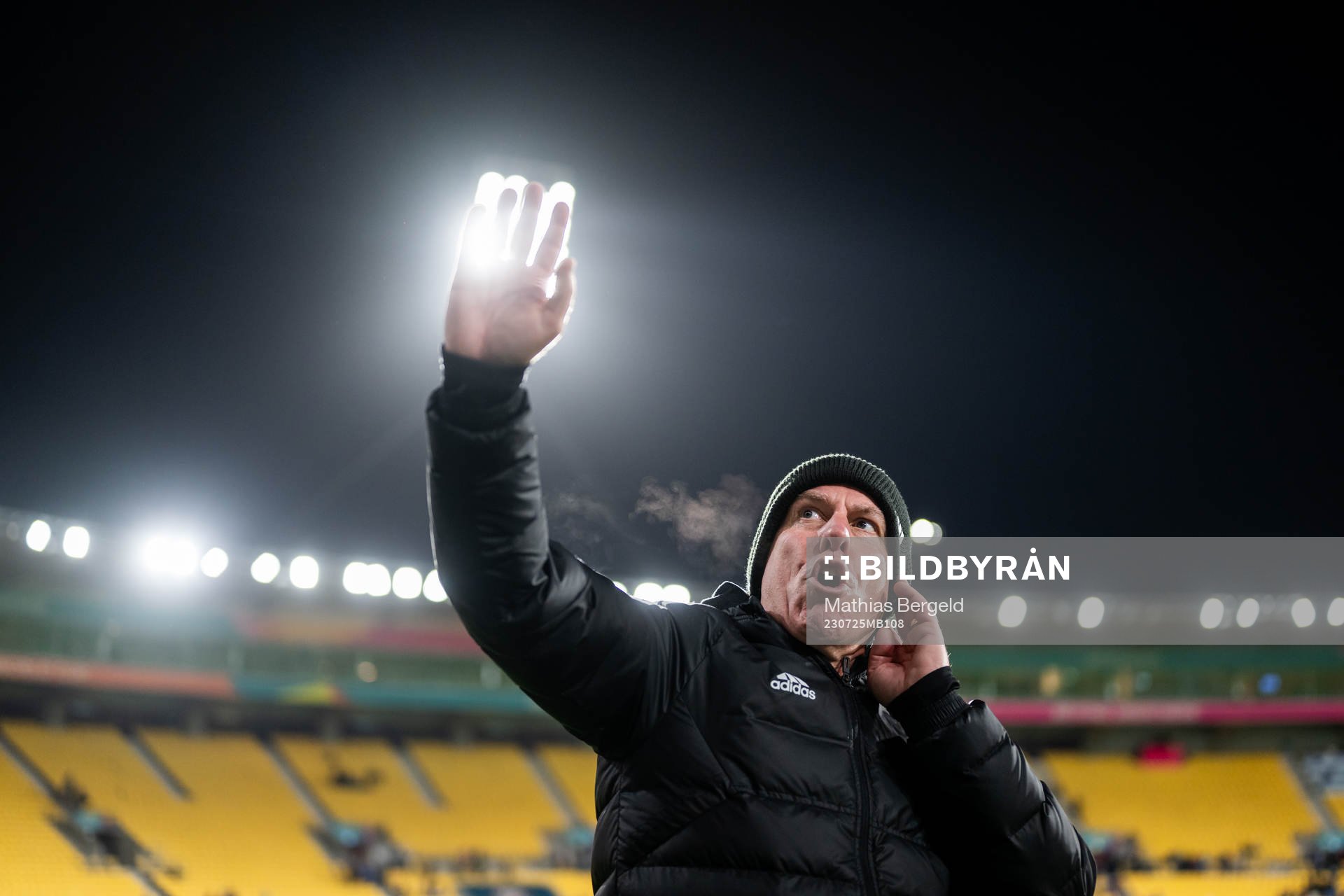Head coach Alen Stajcic of Philippines celebrates