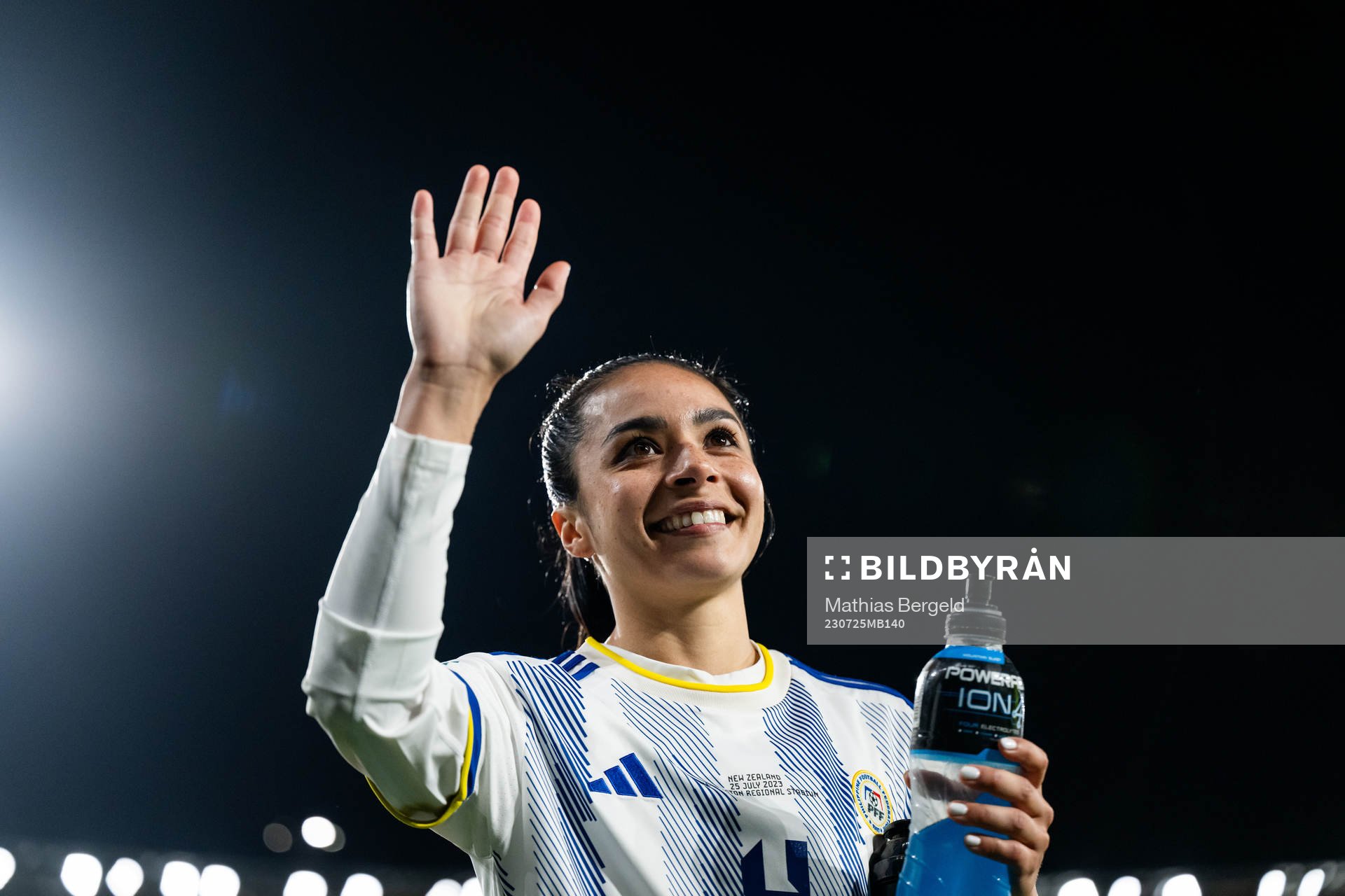 Jaclyn Sawicki of Philippines celebrates