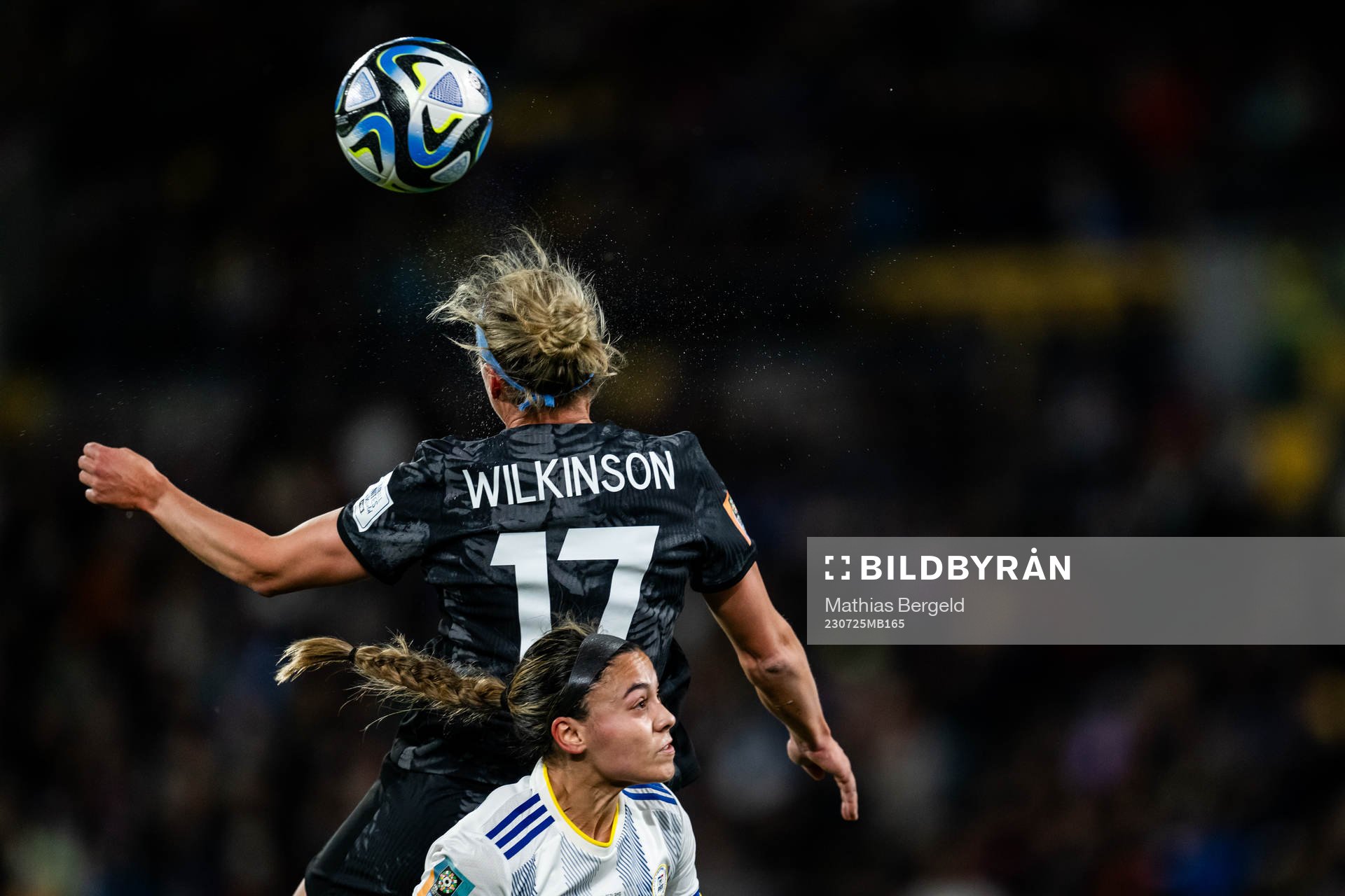 Hannah Wilkinson of New Zealand and Sofia Harrison of