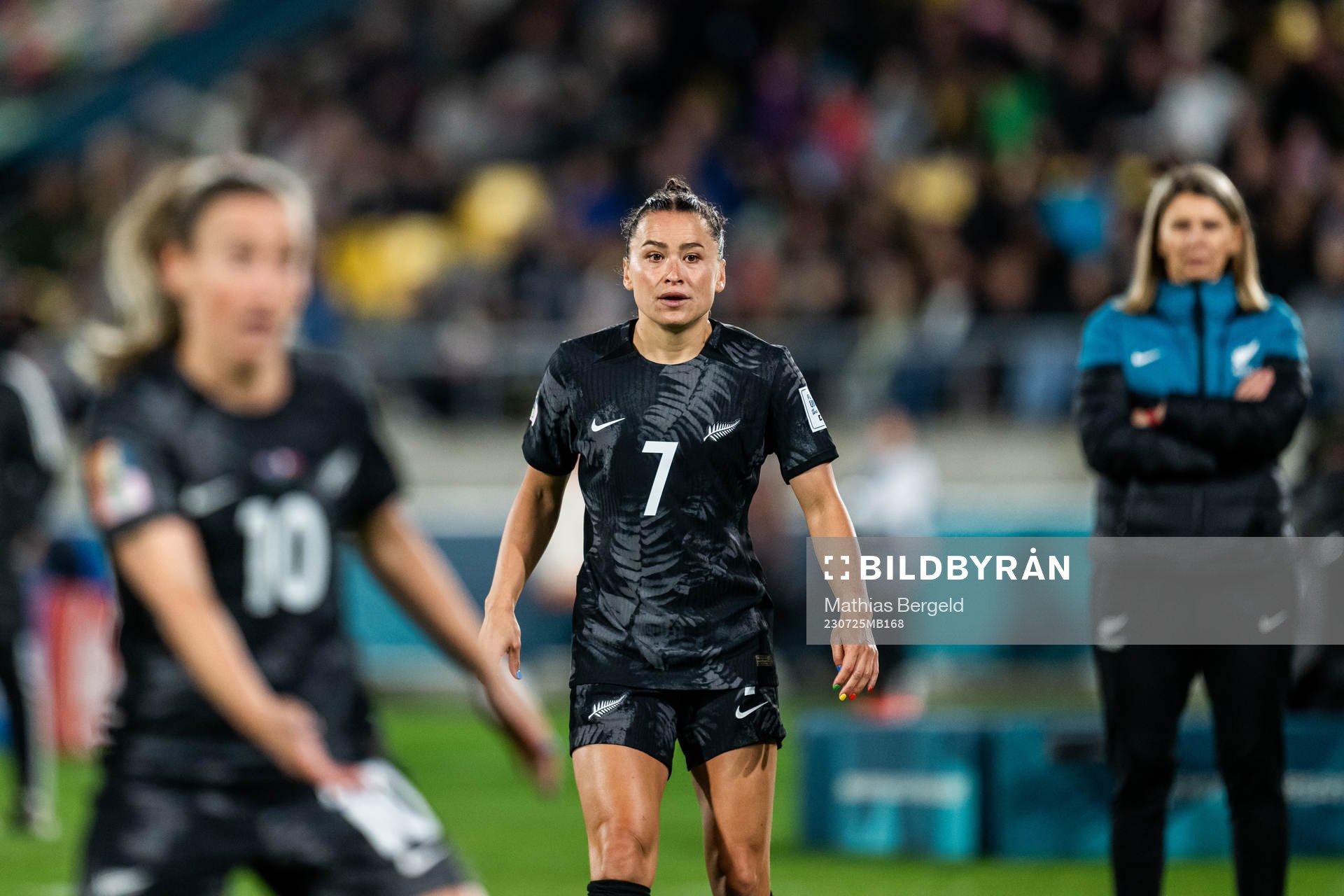 Ali Riley of New Zealand