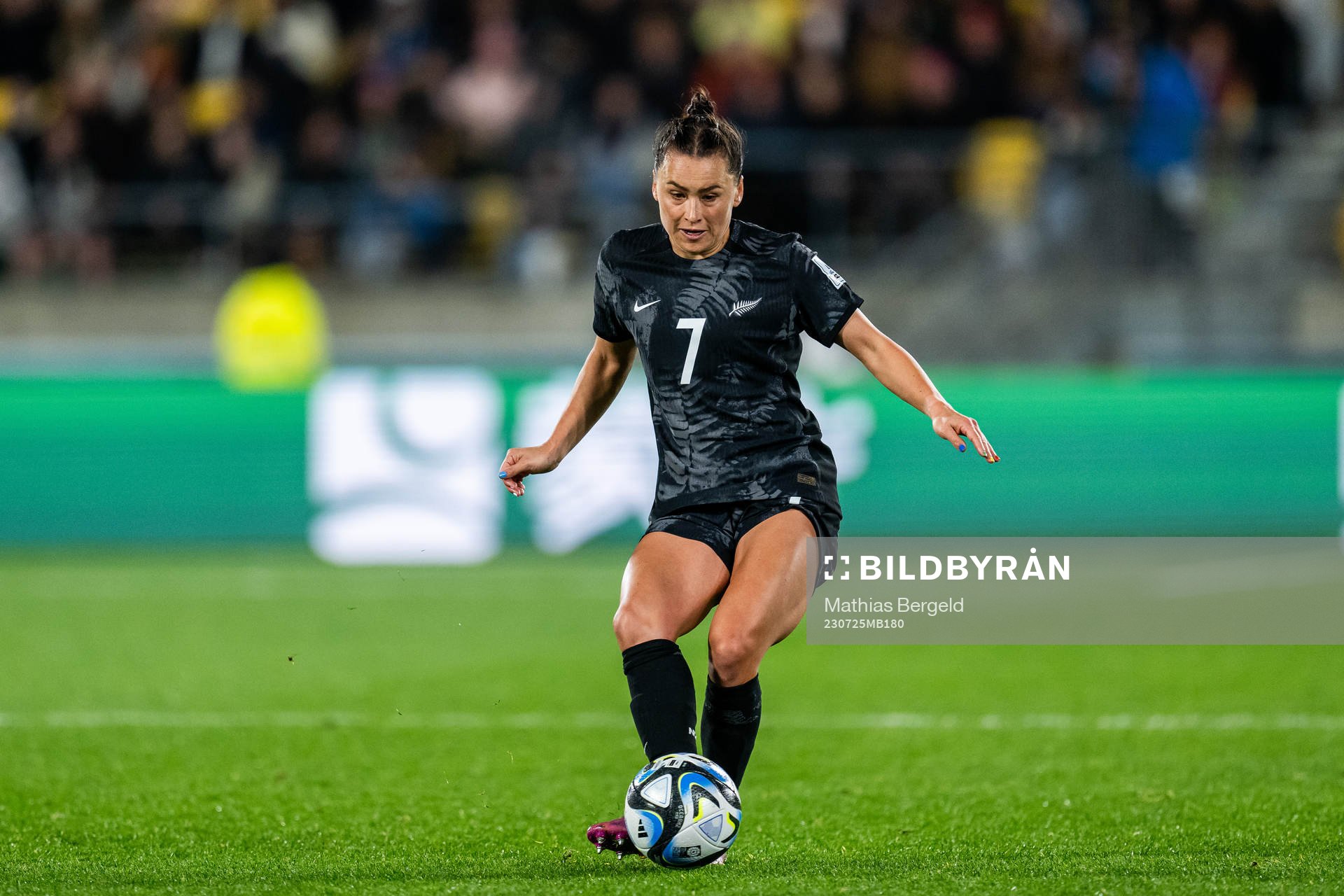 Ali Riley of New Zealand
