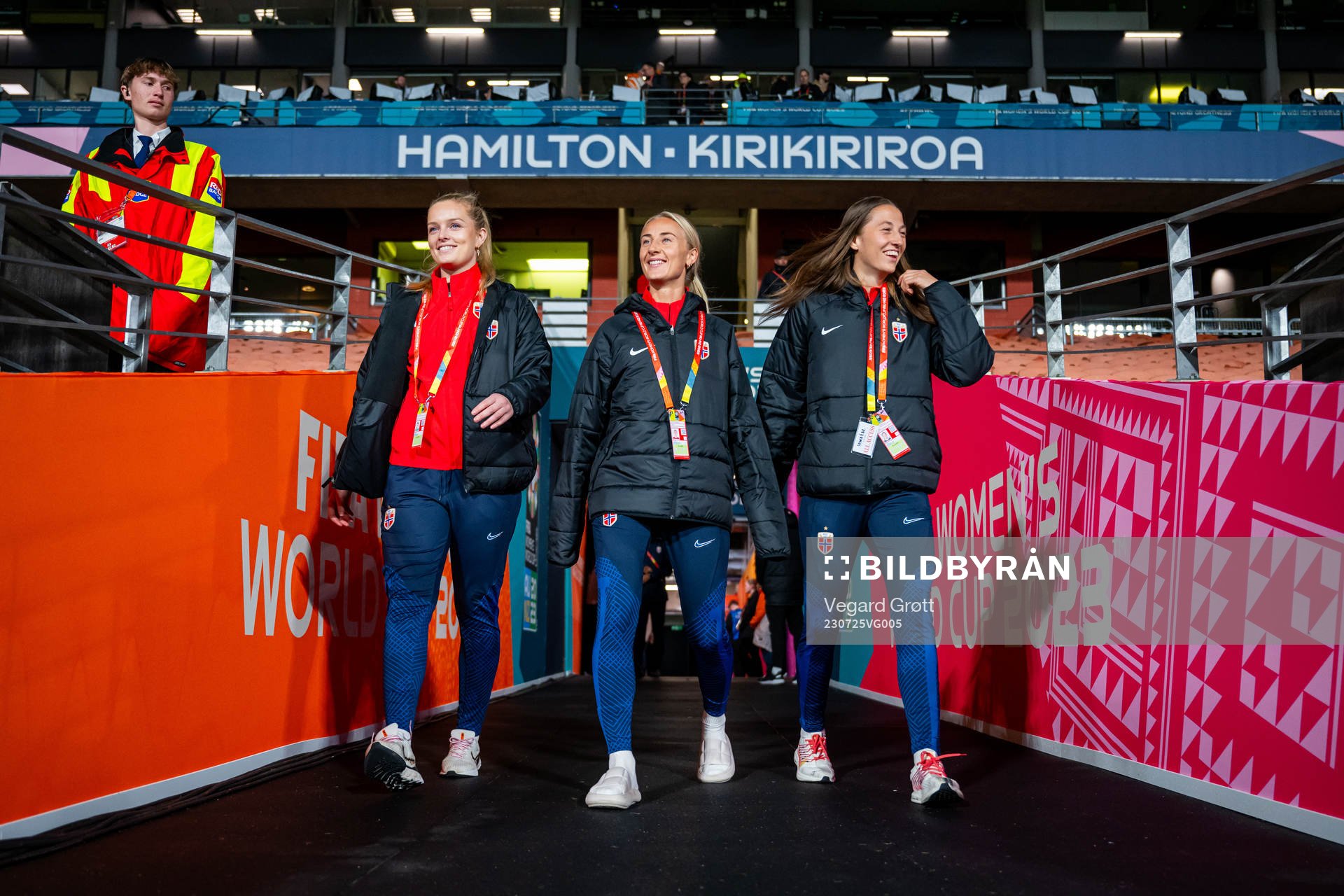 Goalkeeper Guro Pettersen, Anja Sønstevold and goalkeeper
