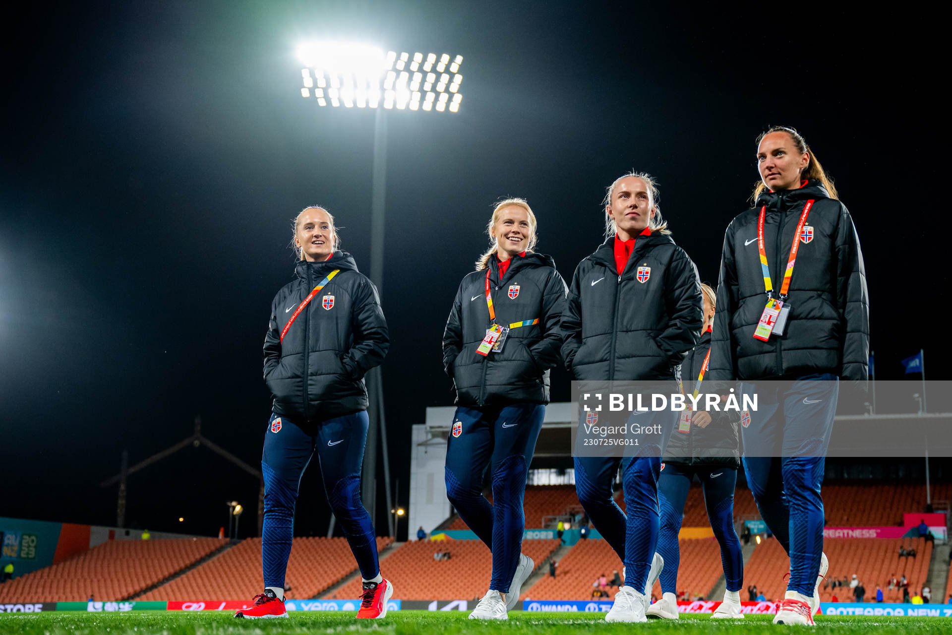 Amalie Eikeland, Julie Blakstad, Thea Bjelde and Marit