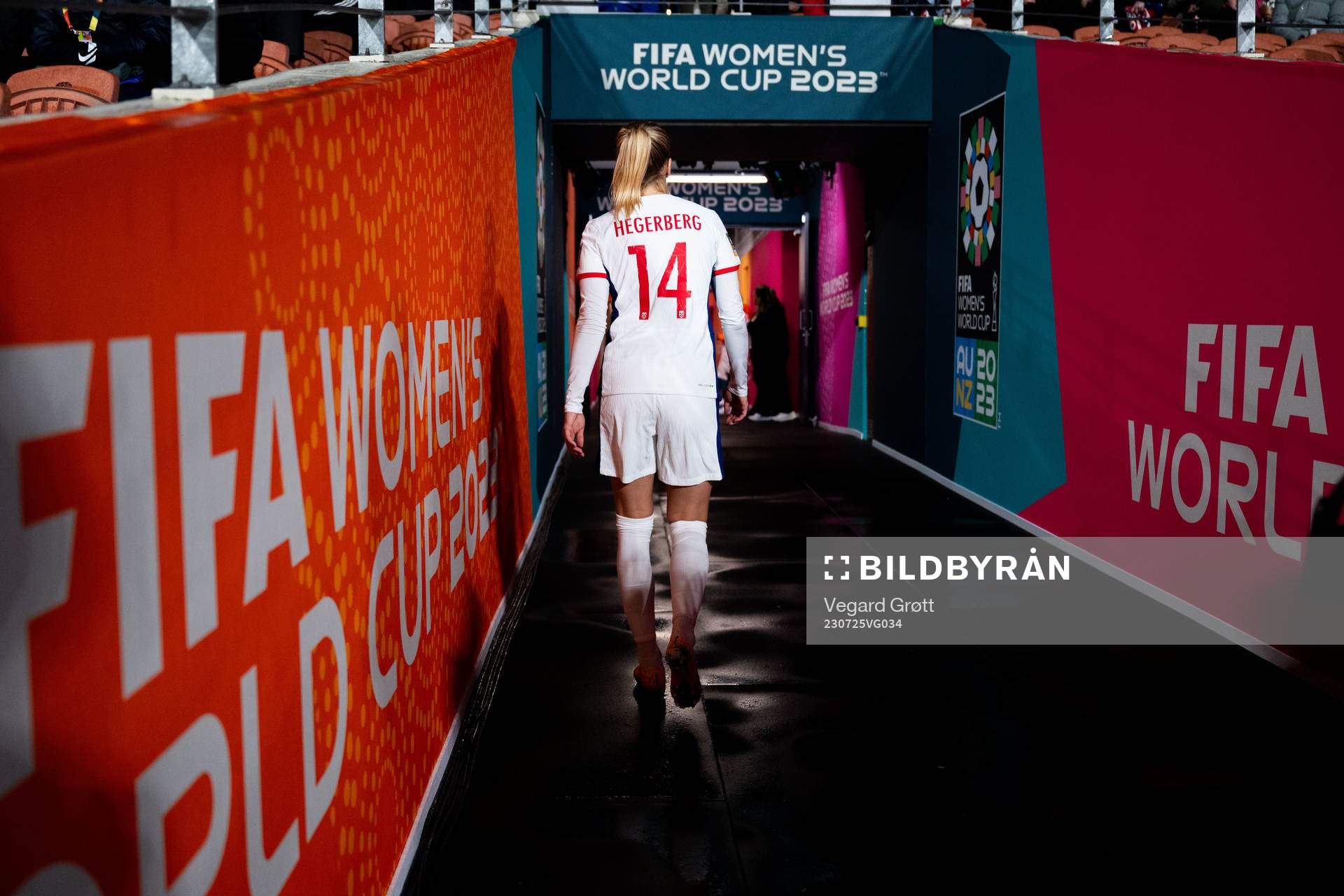 Ada Hegerberg of Norway leaves the pitch