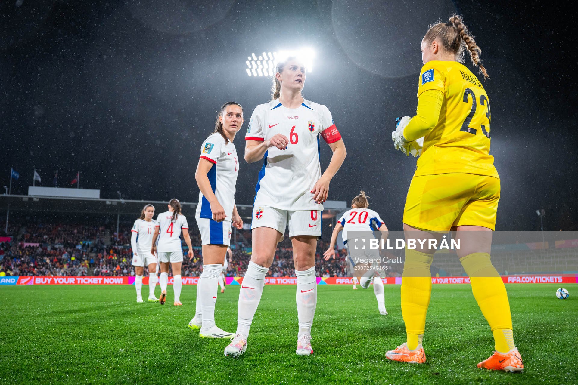 Vilde Bøe Risa and Maren Mjelde of Norway
