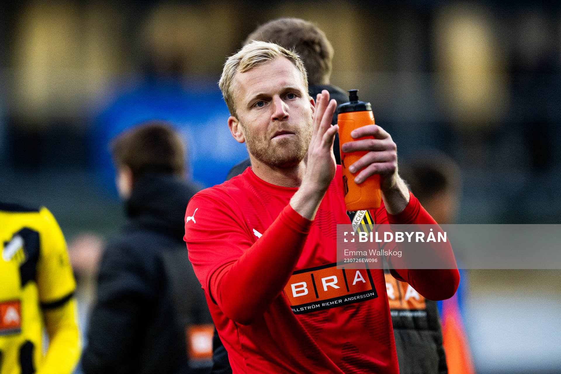 Goalkeeper Peter Abrahamsson of BK Häcken