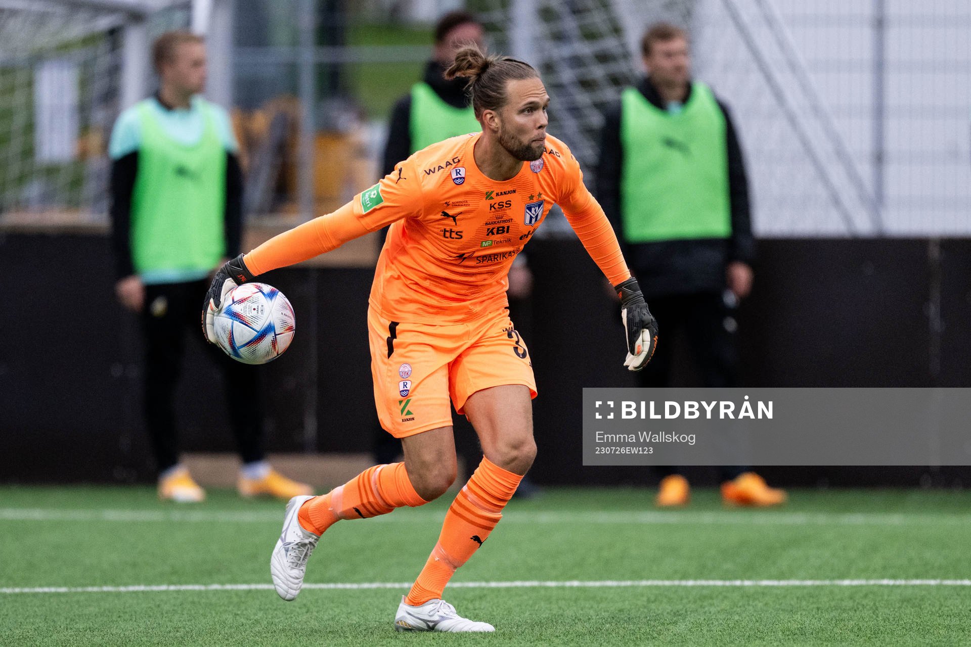 Goalkeeper Jonatan Johansson of Klaksvik