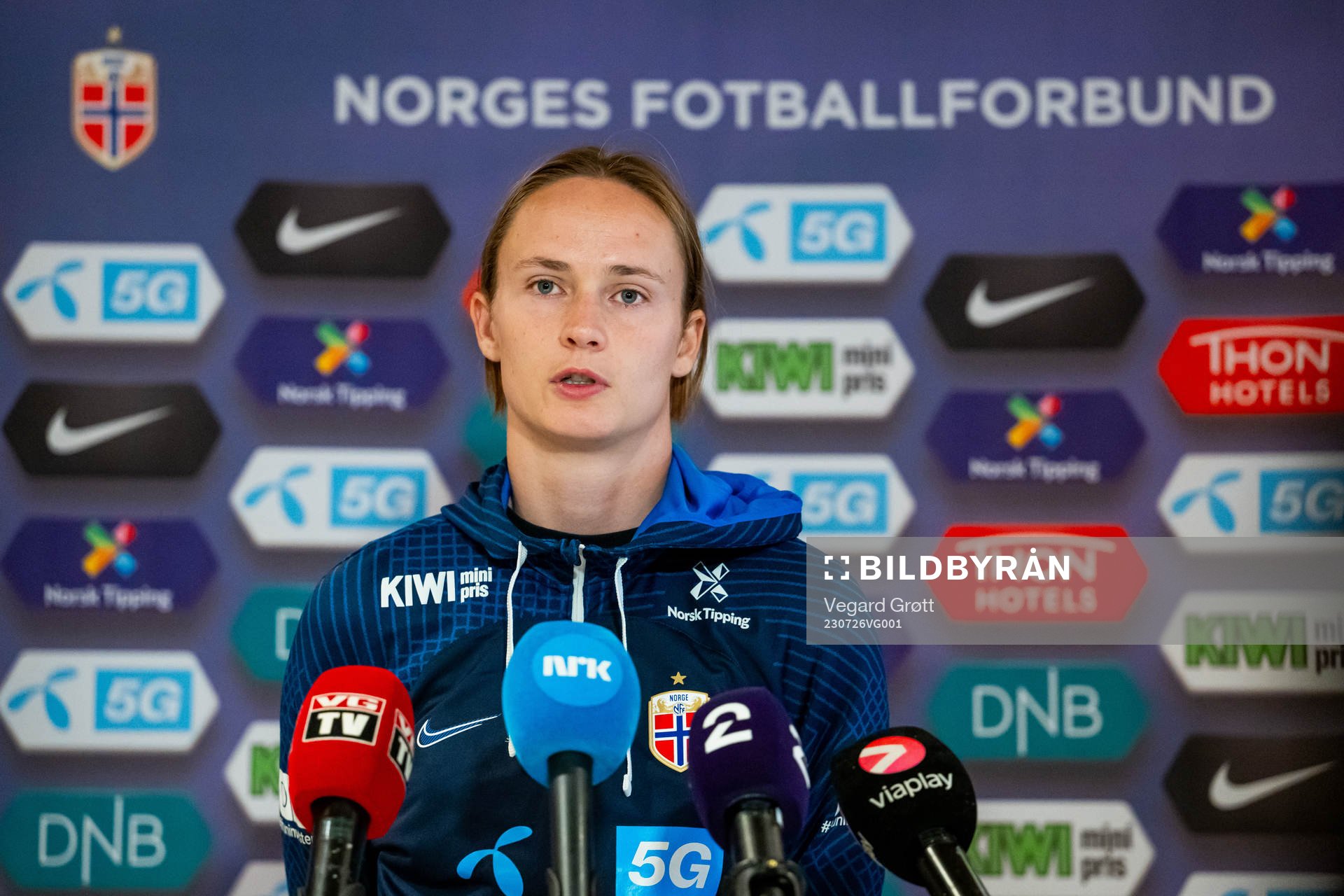 Caroline Graham Hansen of the Norwegian women’s national
