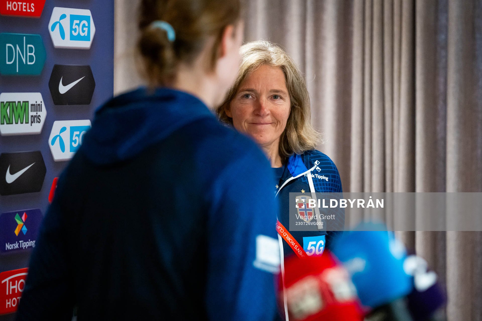 Hege Riise, head coach of the Norwegian women’s national