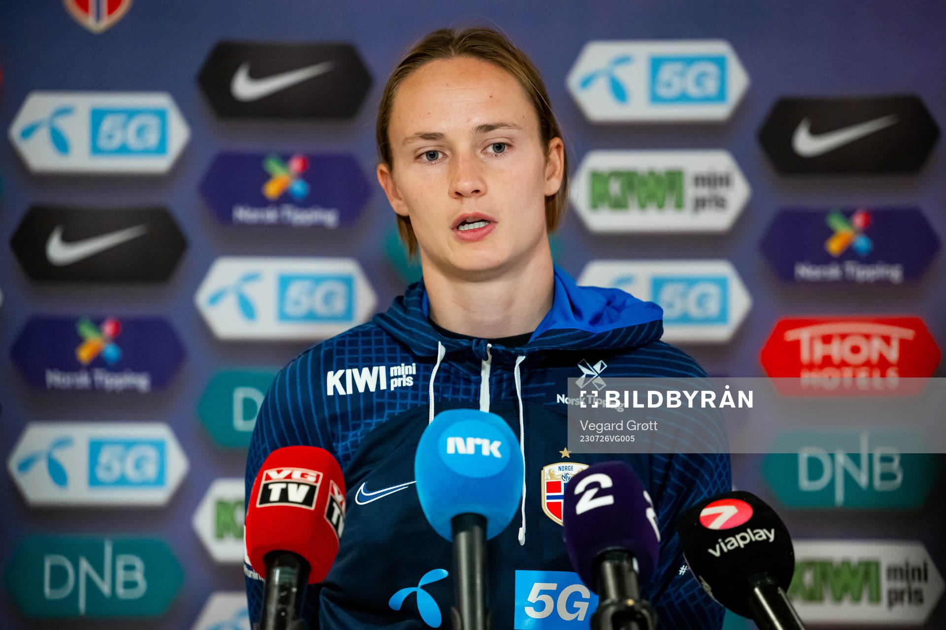 Caroline Graham Hansen of the Norwegian women’s national