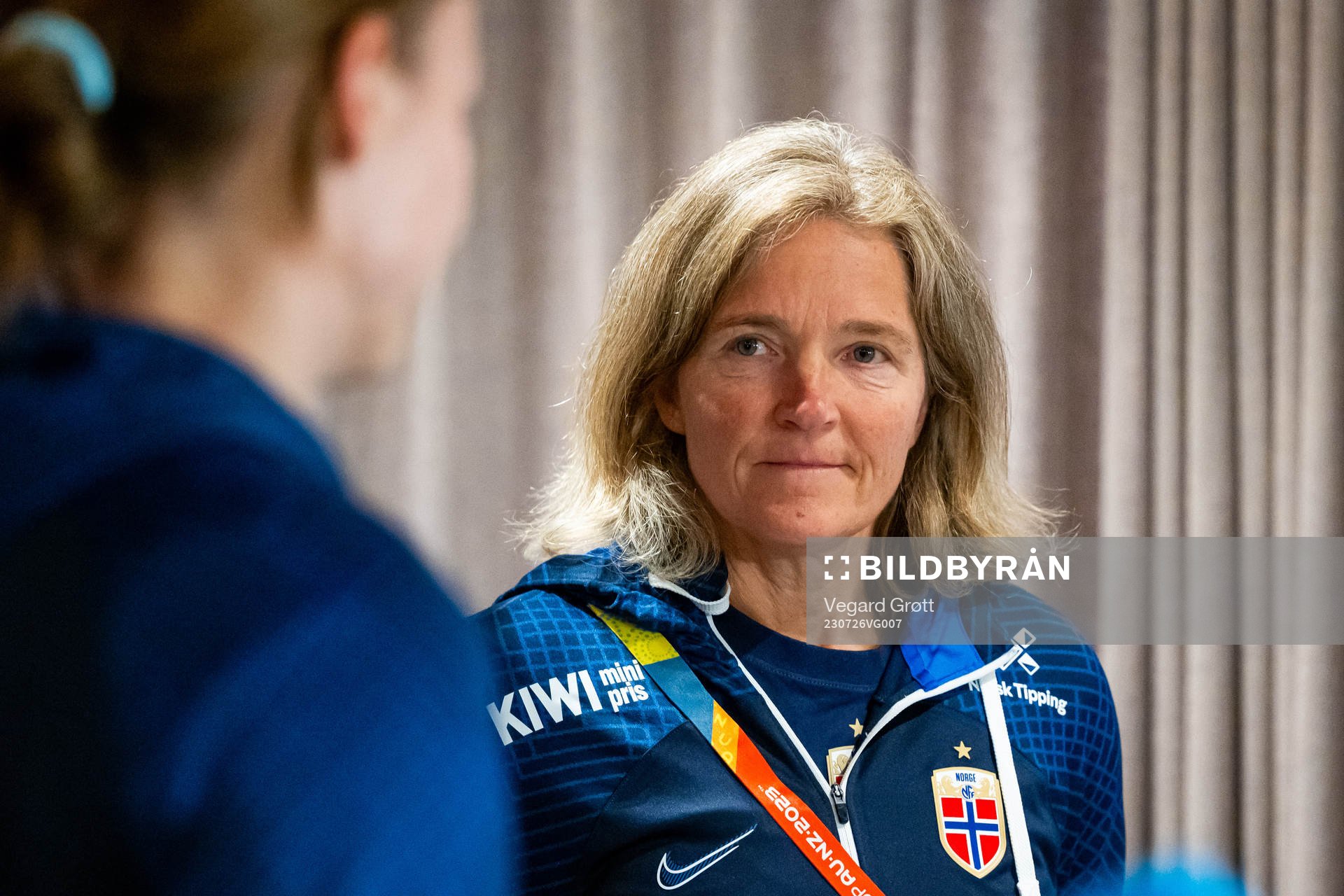 Hege Riise, head coach of the Norwegian women’s national