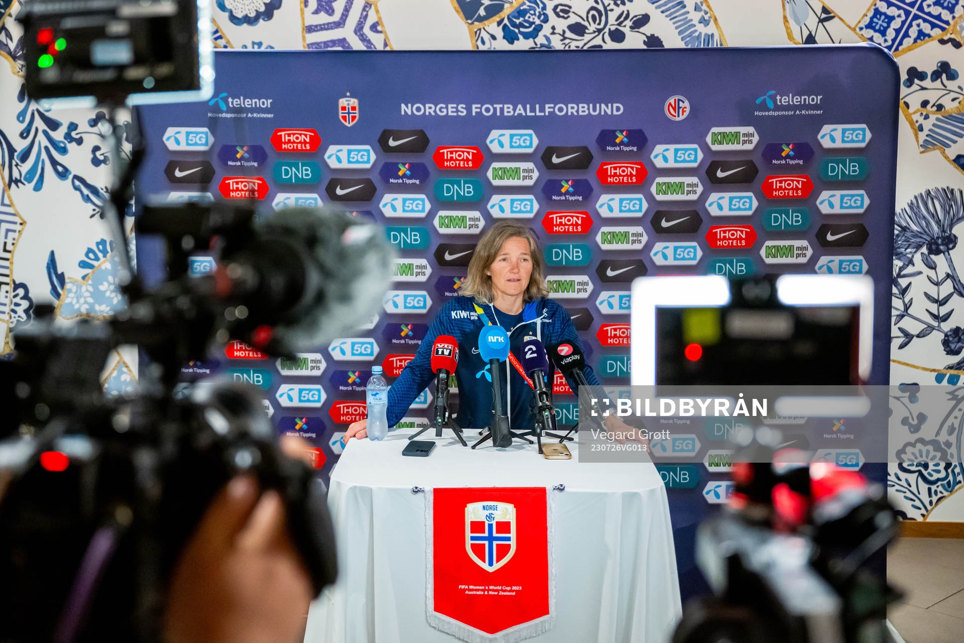 Hege Riise, head coach of the Norwegian women’s national