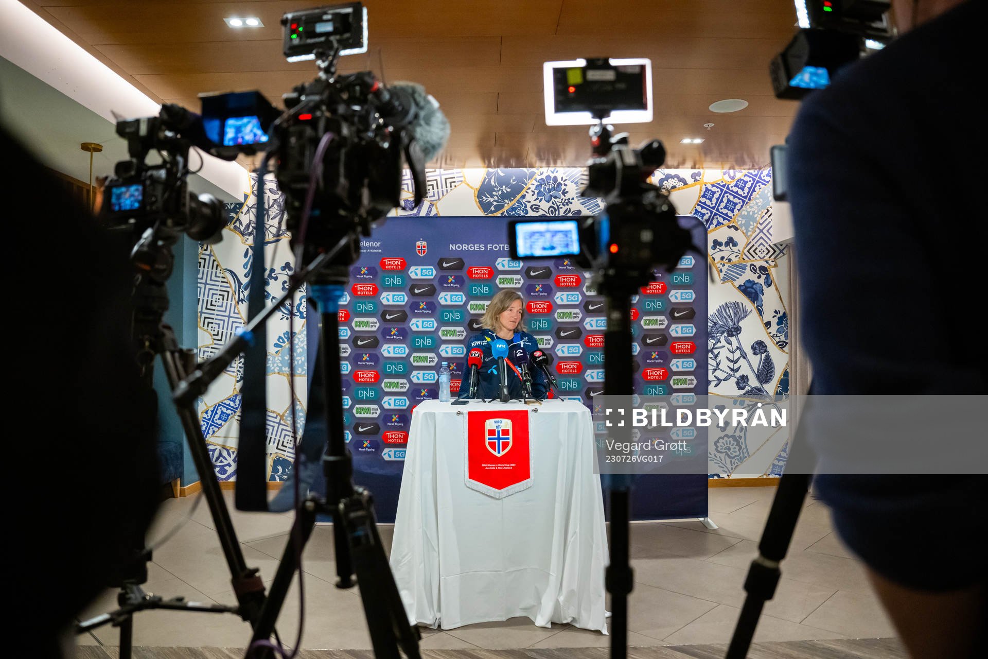 Hege Riise, head coach of the Norwegian women’s national