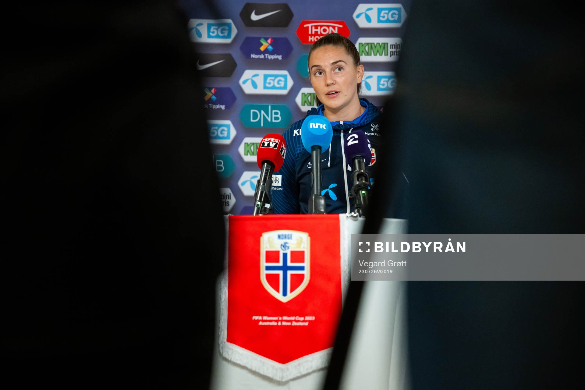 Vilde Bøe Risa of the Norwegian women’s national
