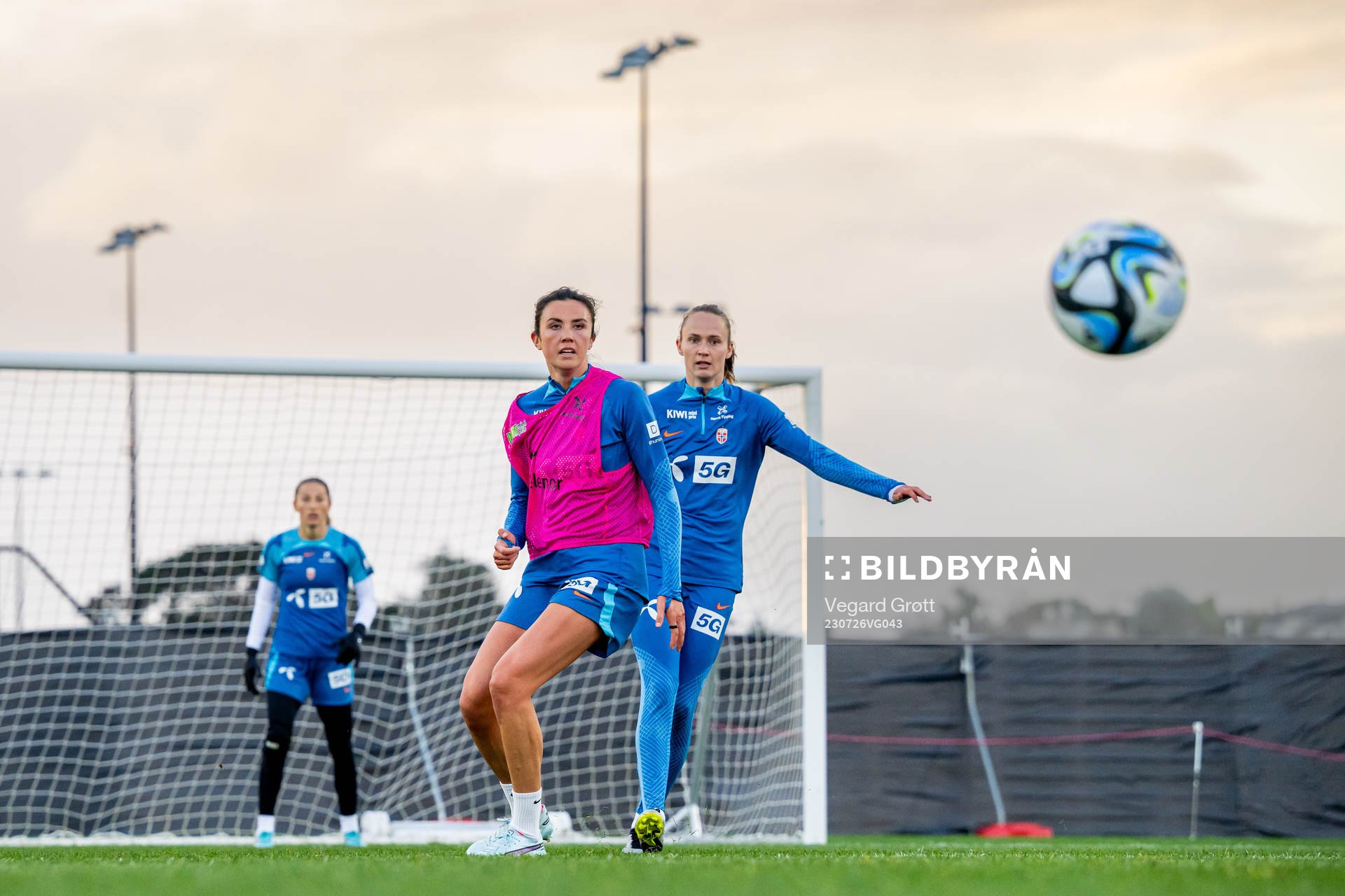Ingrid Syrstad Engen and Caroline Graham Hansen of the