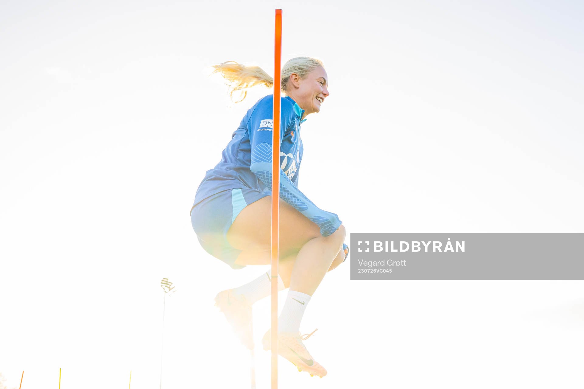 Guro Bergsvand of the Norwegian women’s national football