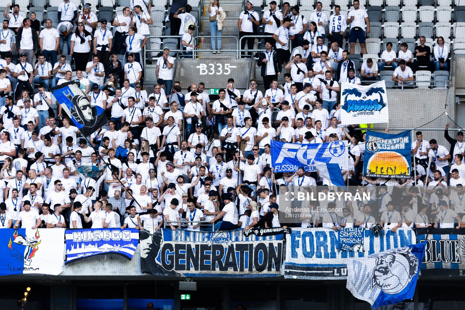 Supporters of Luzern