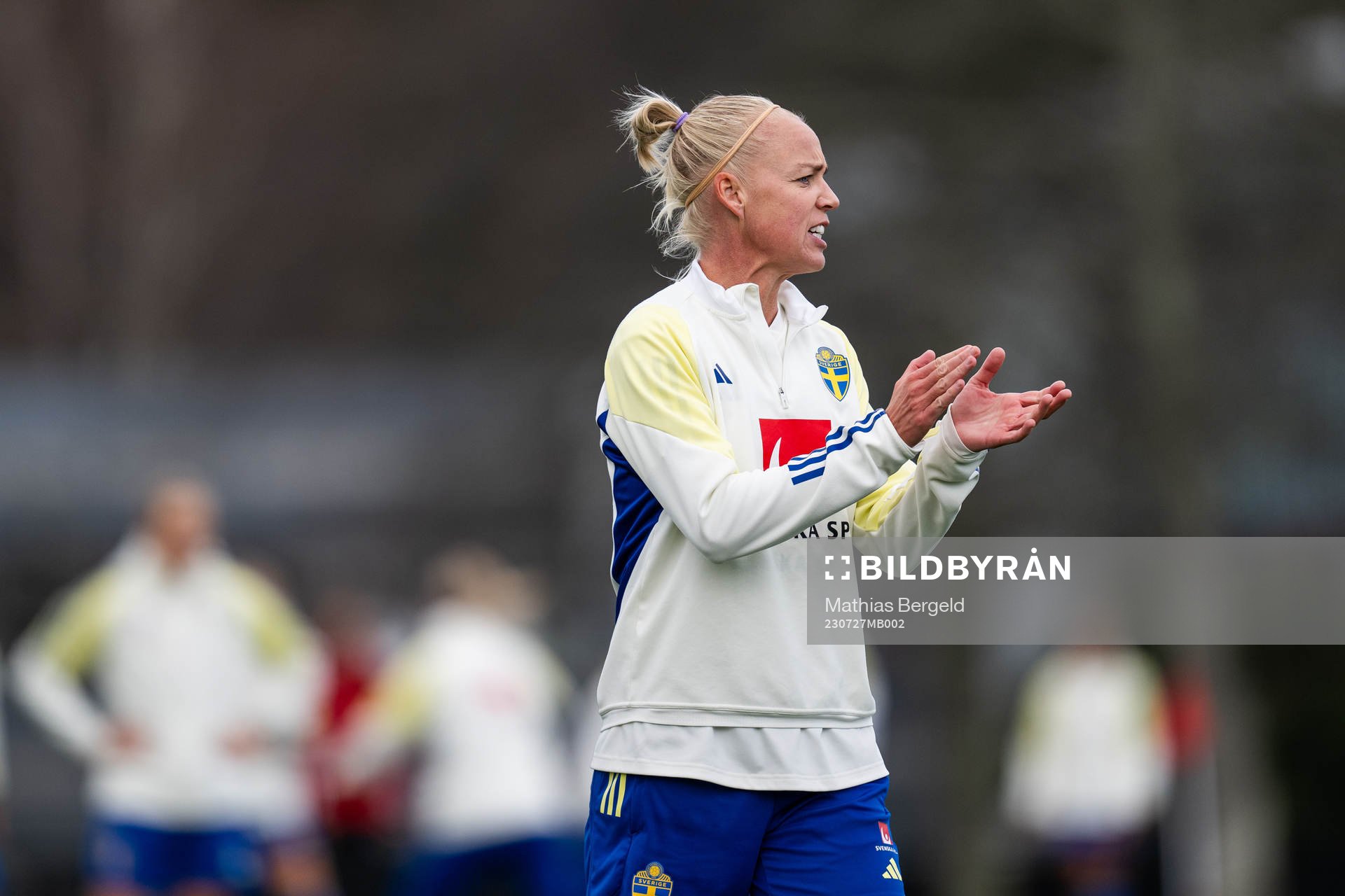 Caroline Seger of the Swedish women's national football
