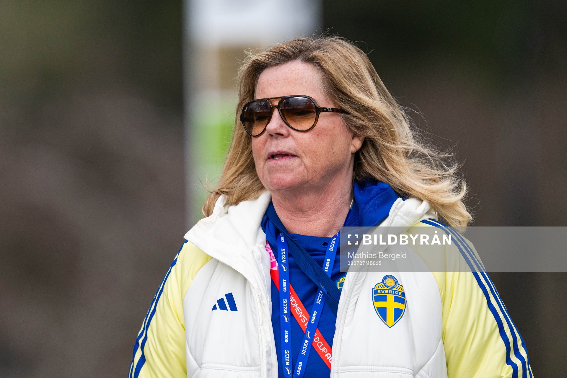 Team Manager Marika Domanski Lyfors of the Swedish women's