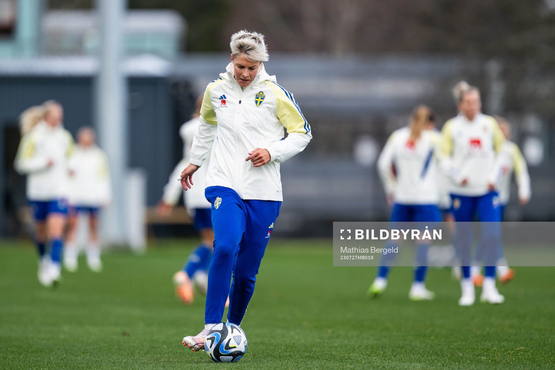 Lina Hurtig of the Swedish women's national football team