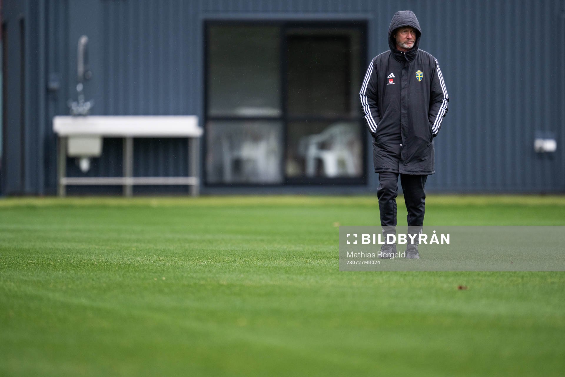 Head coach Peter Gerhardsson of the Swedish women's