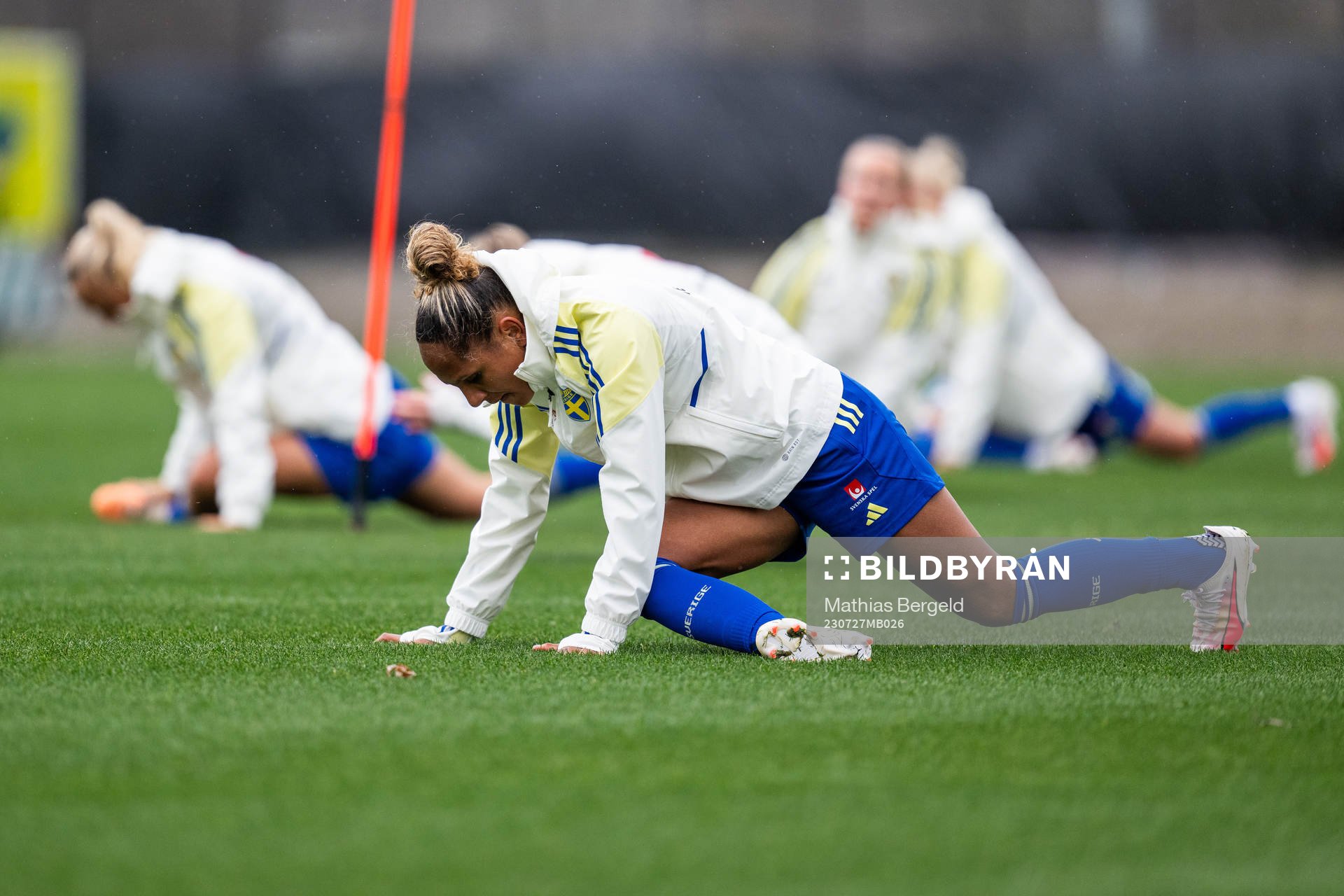 Madelen Janogy of the Swedish women's national football
