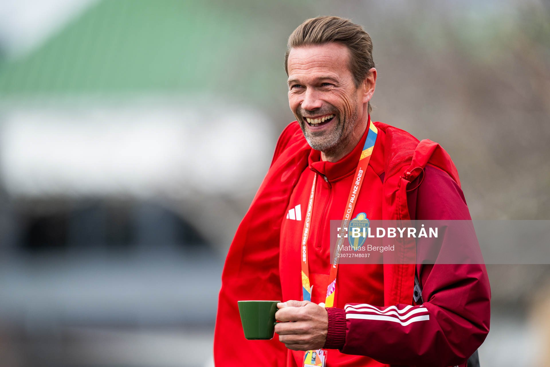 Coordinator Magnus Andersson of the Swedish women's
