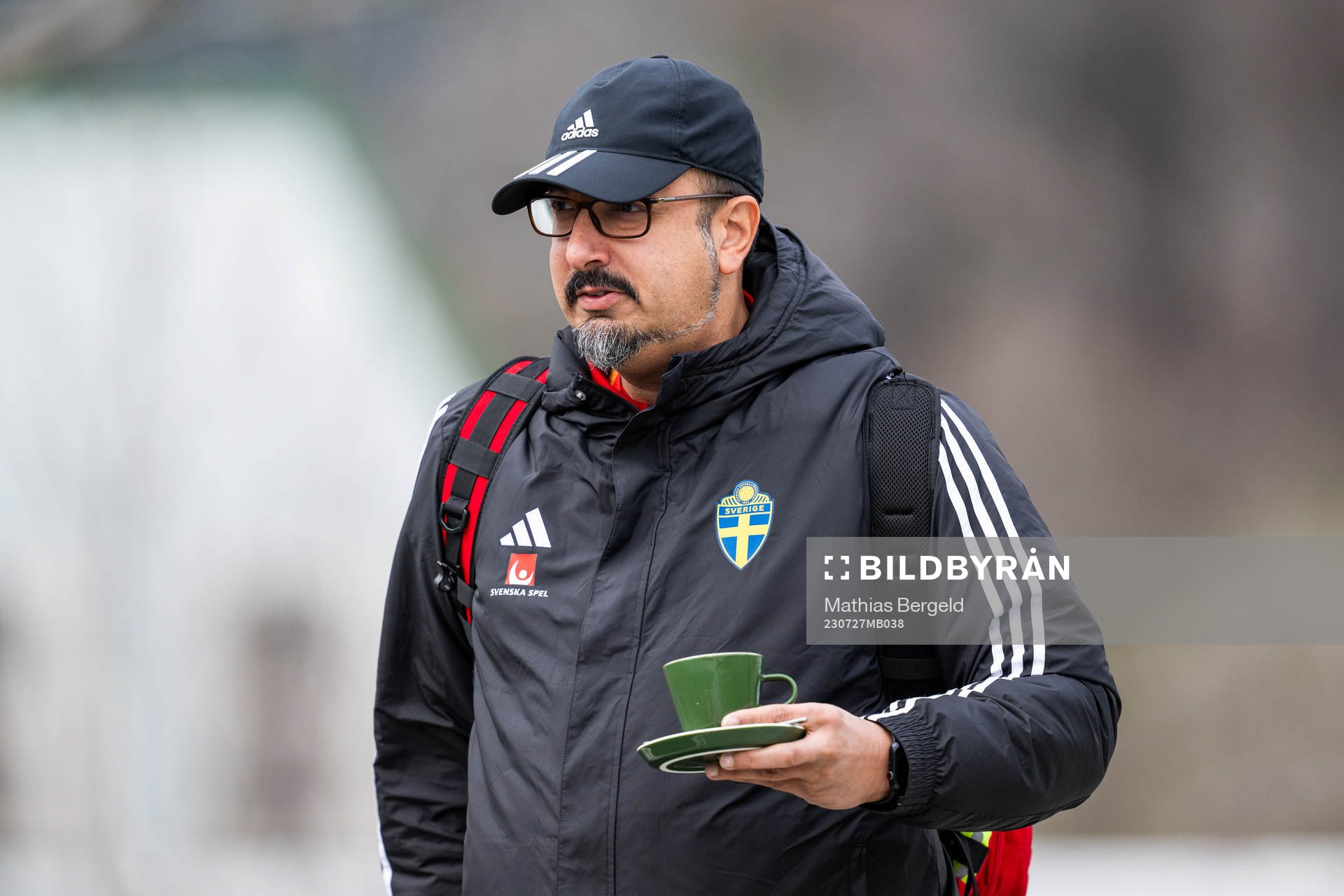Medical doctor Houman Ebrahimi of the Swedish women's