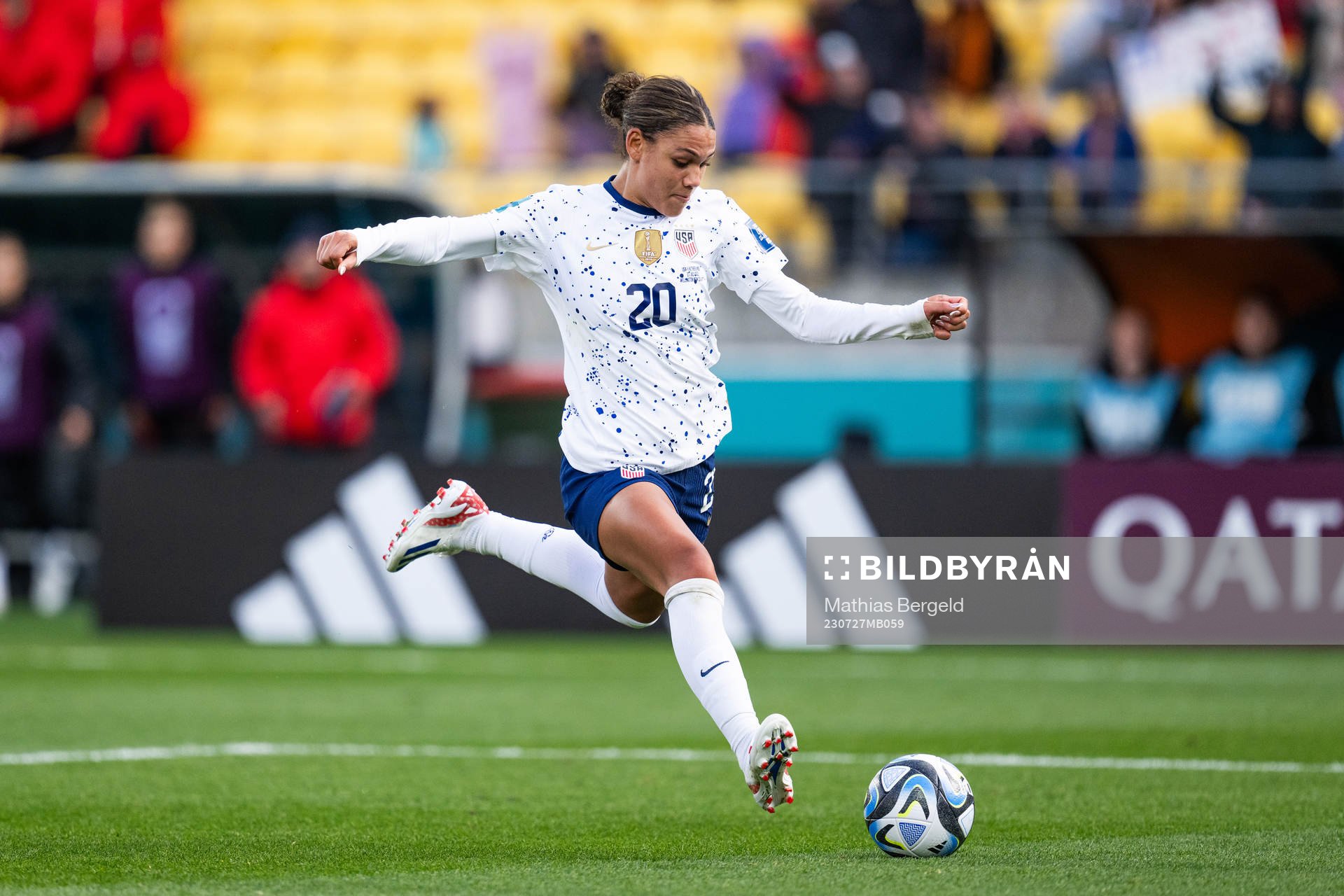 Trinity Rodman of USA
