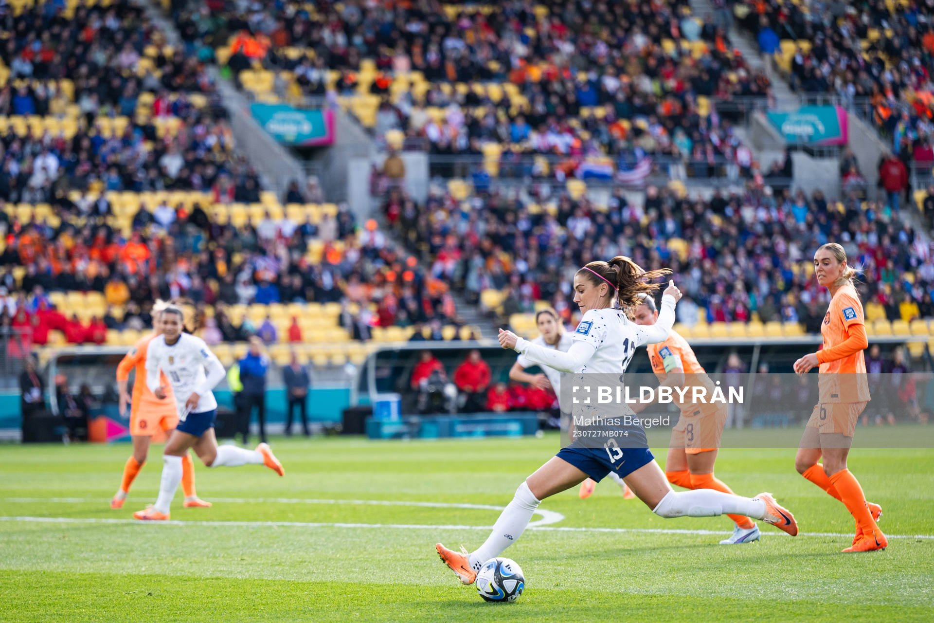 Alex Morgan of USA