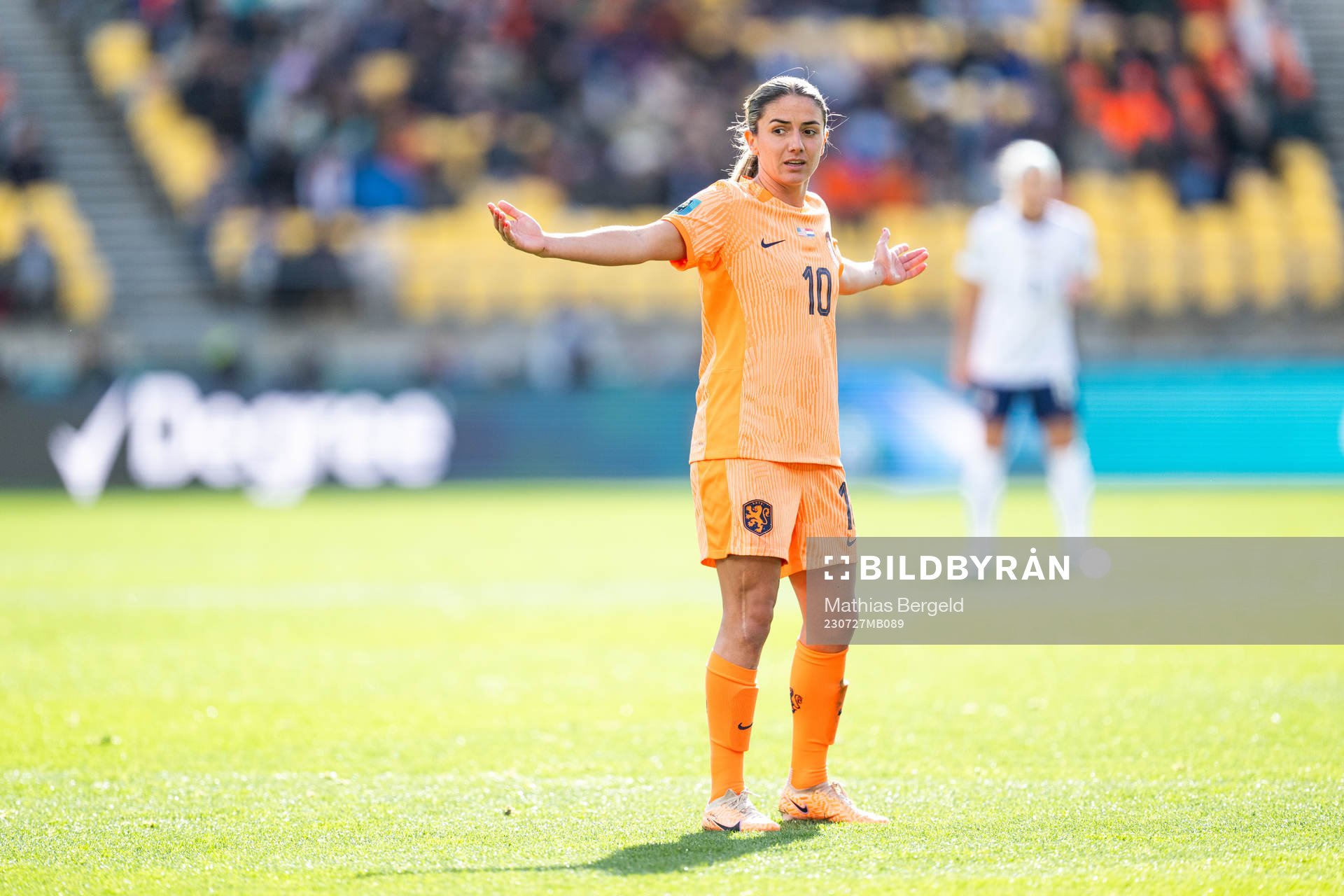 Danielle van de Donk of Netherlands reacts