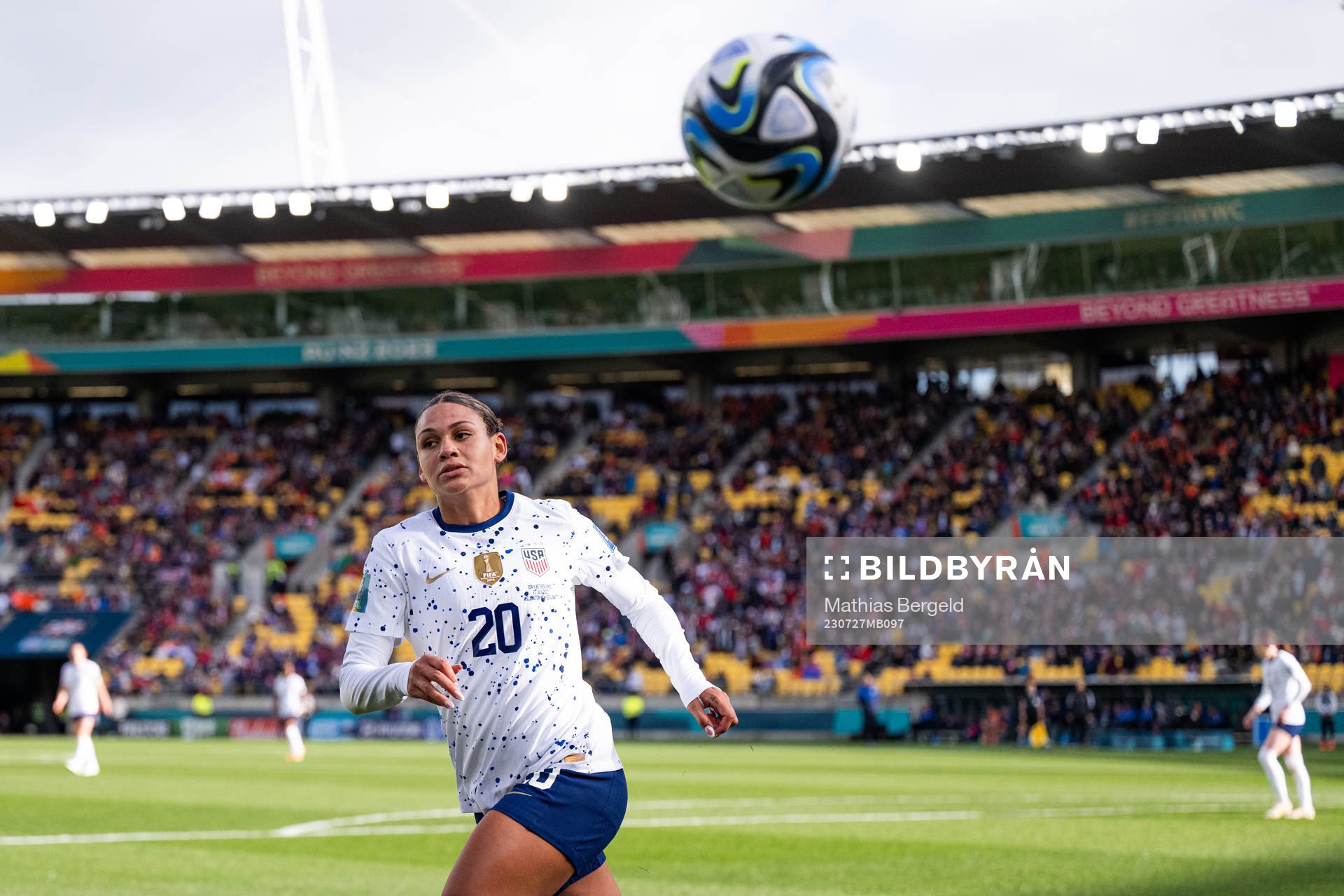 Trinity Rodman of USA