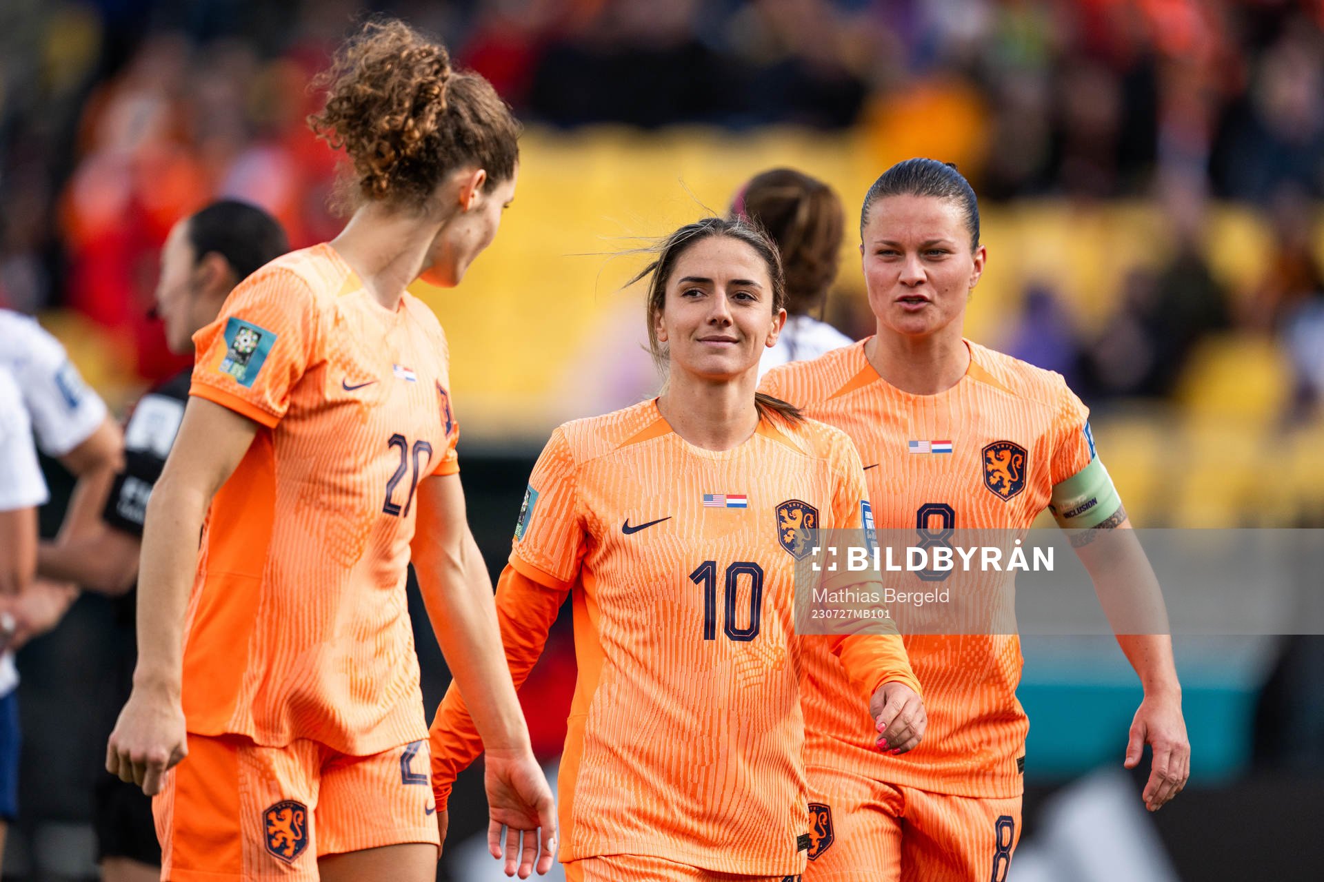 Dominique Janssen, Danielle van de Donk and Sherida Spitse