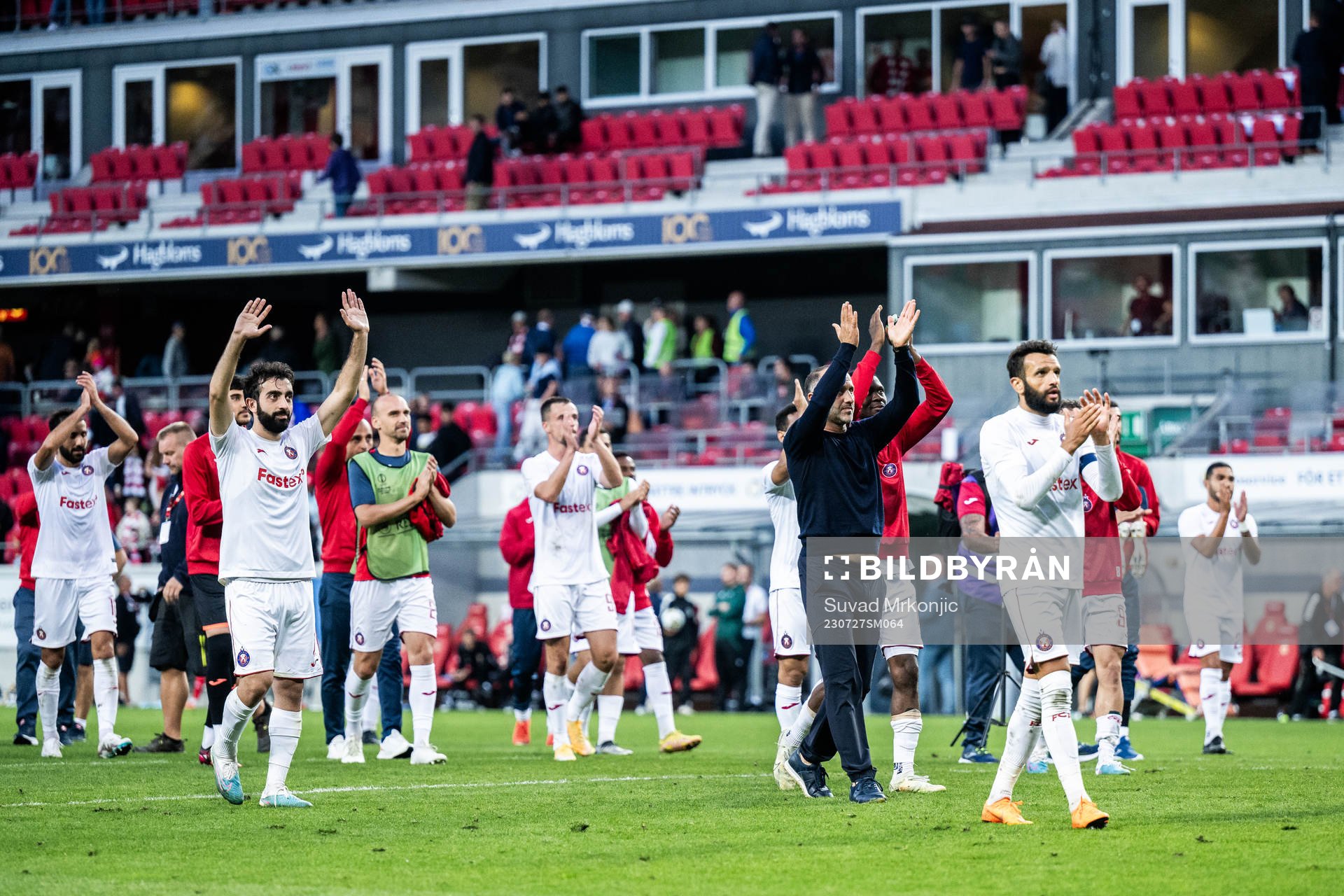 Players of Pyunik celebrate