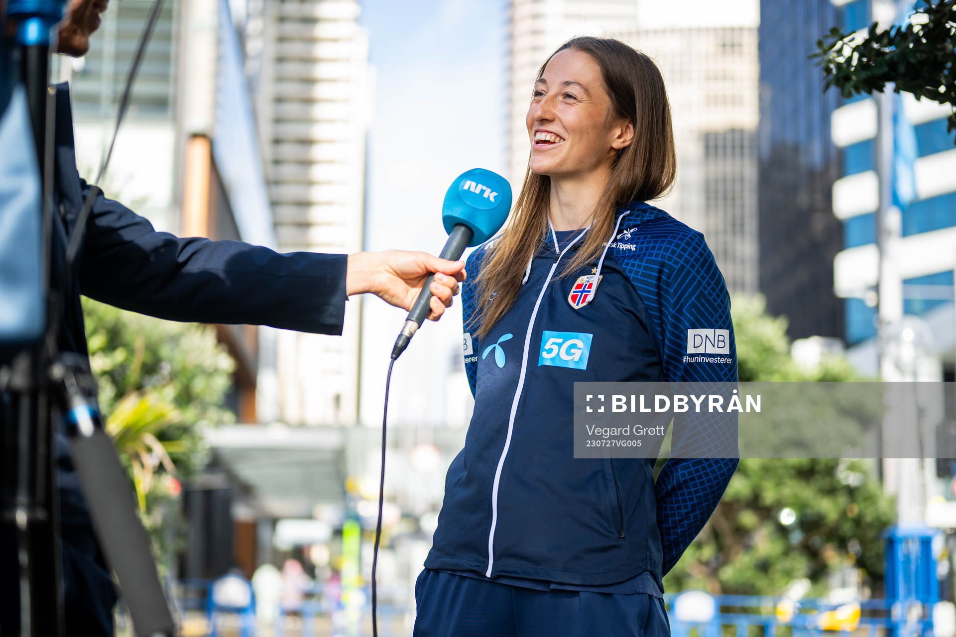 Goalkeeper Cecilie Fiskerstrand of the Norwegian women’s