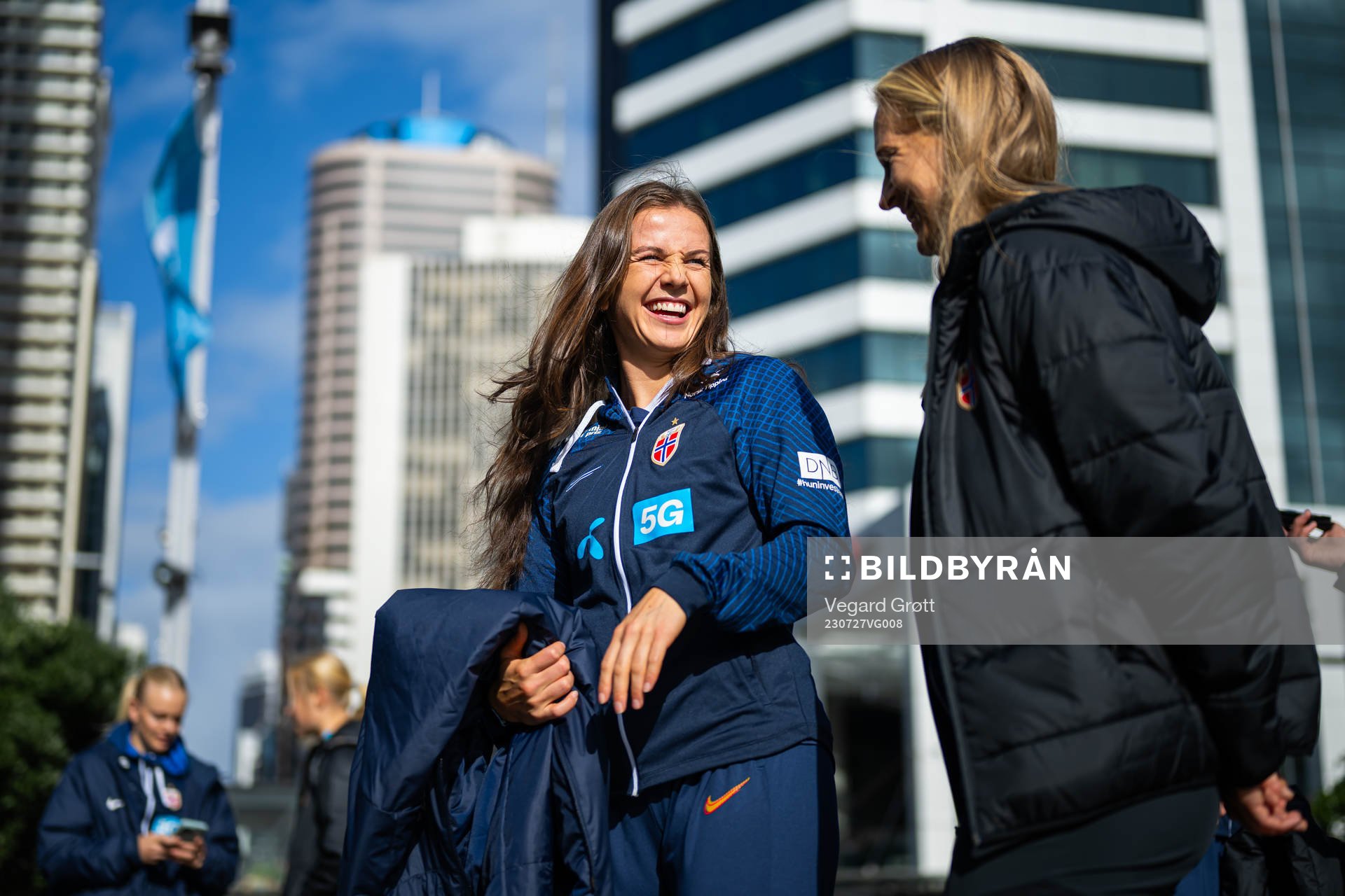 Tuva Hansen and Amalie Eikeland of the Norwegian women’s