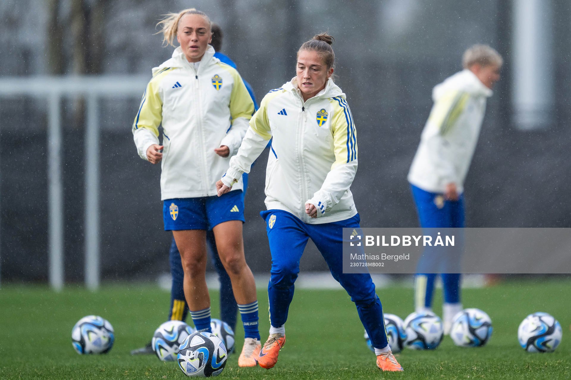 Filippa Angeldahl of the Swedish women's national football