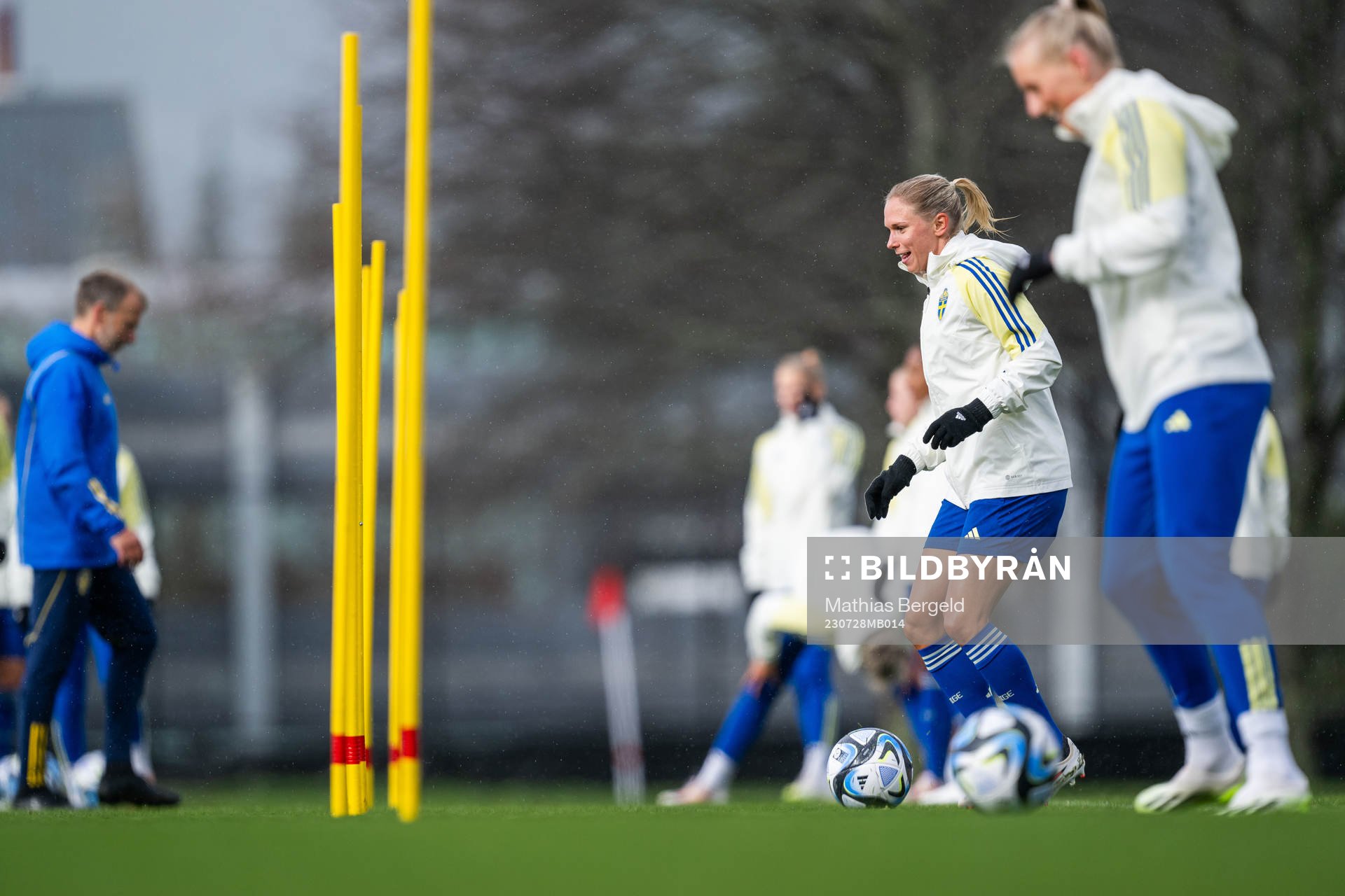 Jonna Andersson of the Swedish women's national football