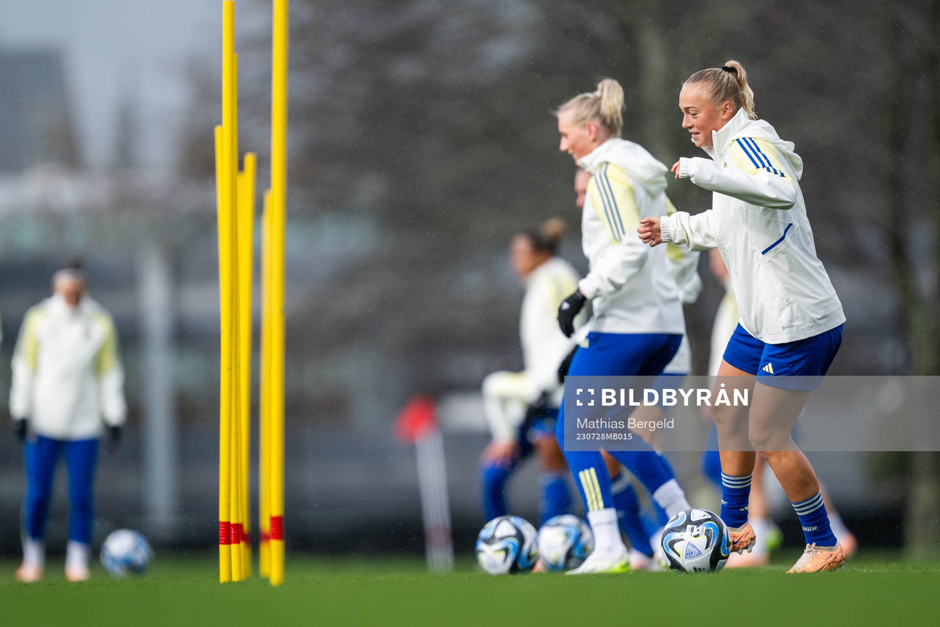 Hanna Bennison of the Swedish women's national football