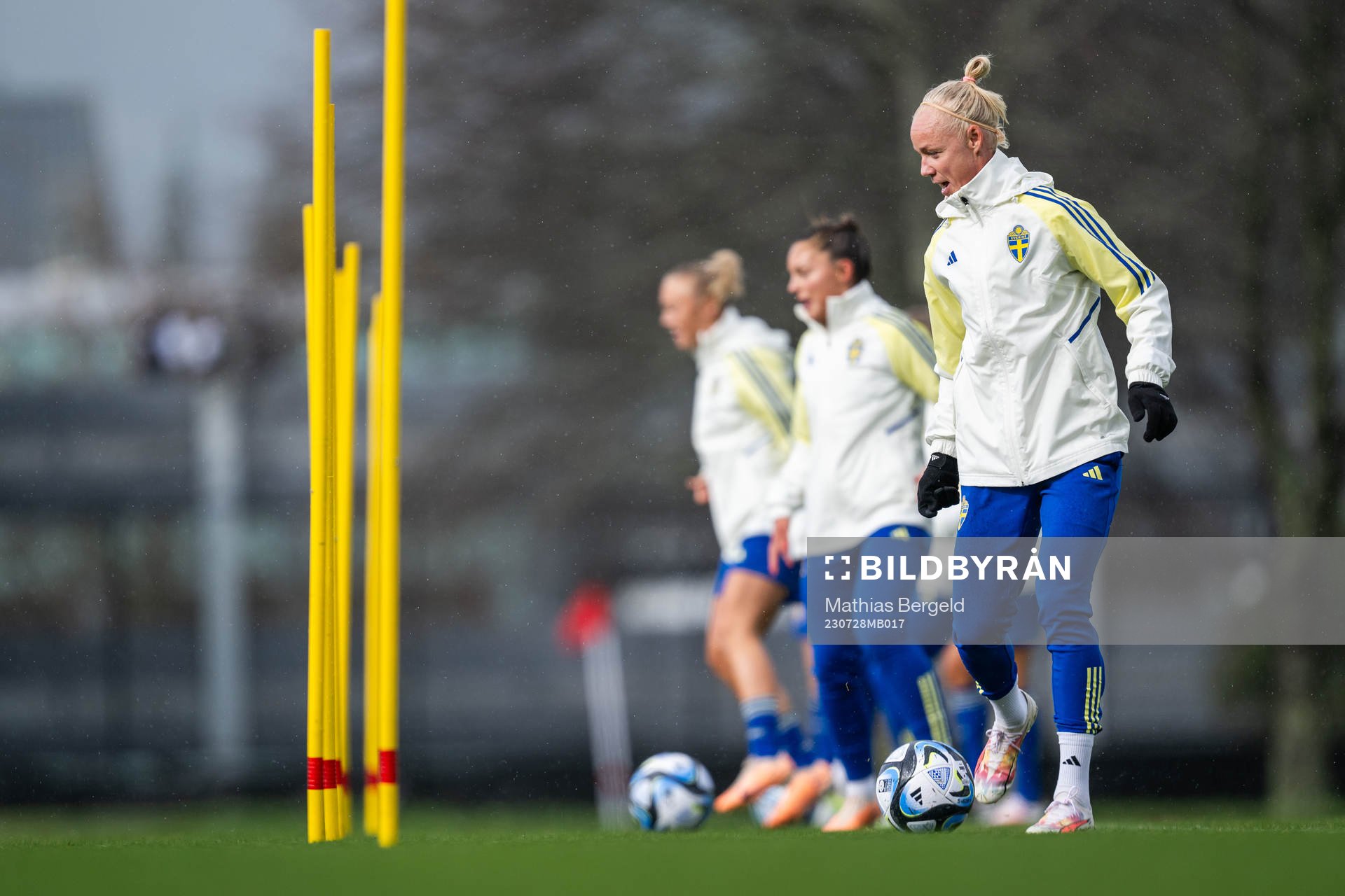 Caroline Seger of the Swedish women's national football