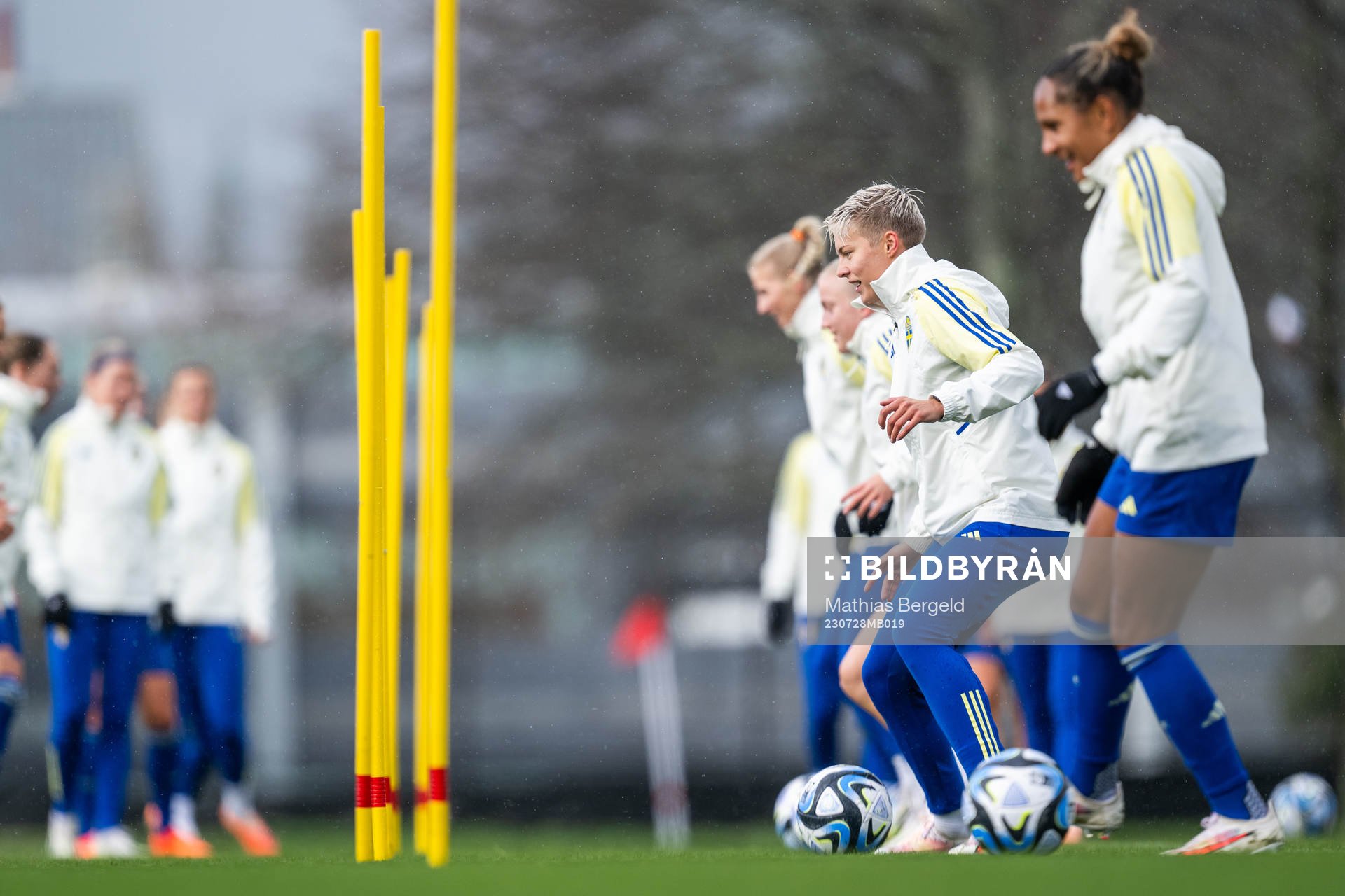 Lina Hurtig of the Swedish women's national football team