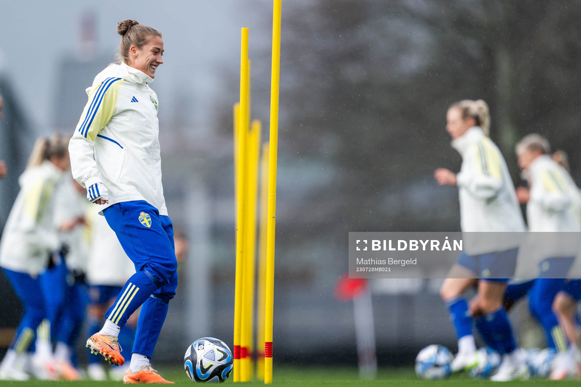 Filippa Angeldahl of the Swedish women's national football